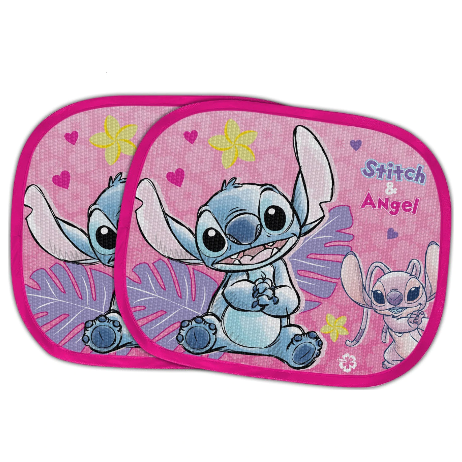 Stitch Angel 2-dielna okenná slnečná clona produktová fotografia
