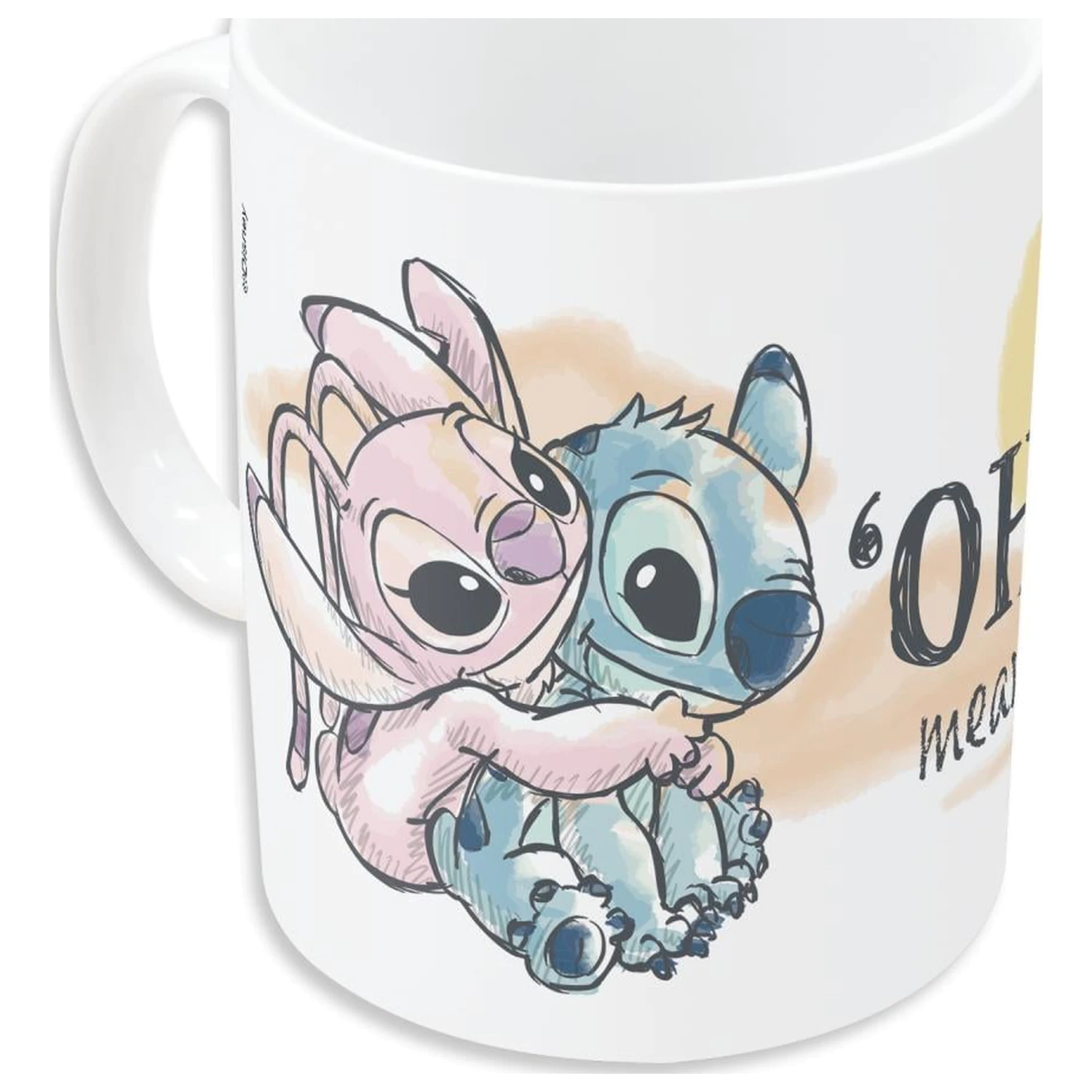 Stitch & Angel Ohana keramický hrnček 325 ml produktová fotografia