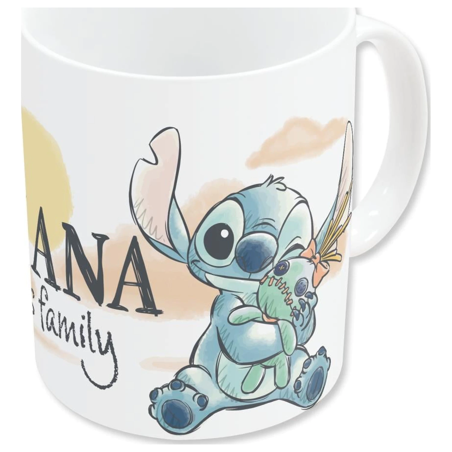 Stitch & Angel Ohana keramický hrnček 325 ml produktová fotografia