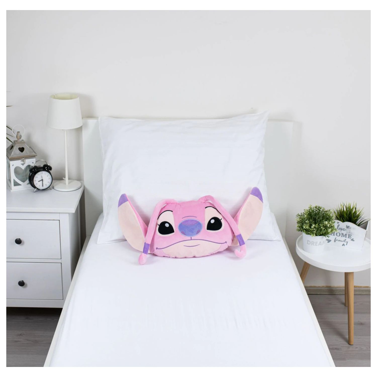 Stitch Angel Pink 3D tvarovaný vankúš produktová fotografia