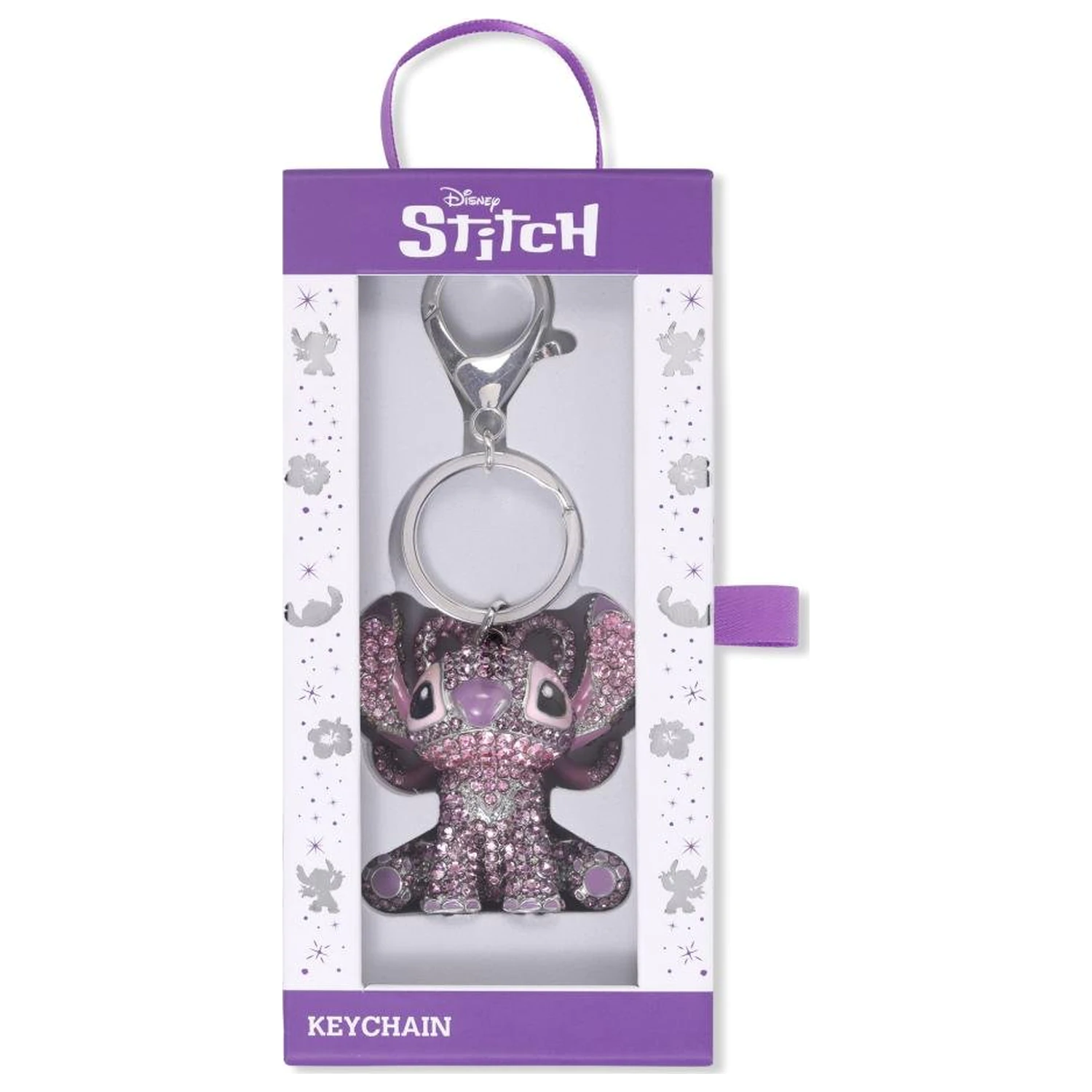 Stitch Angel Stoneset 3D kľúčenka produktová fotografia