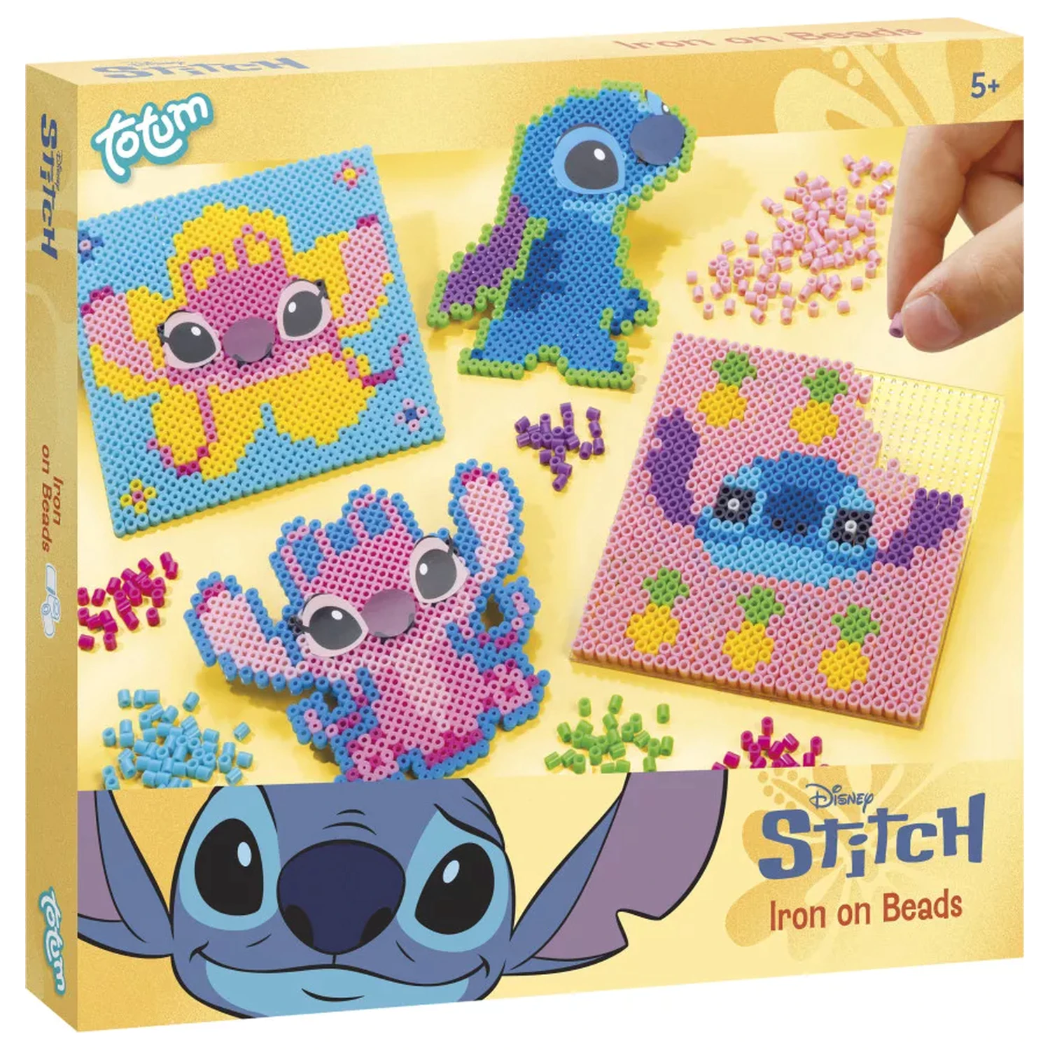 Stitch Angel nažehľovací korálkový kreatívny set produktová fotografia