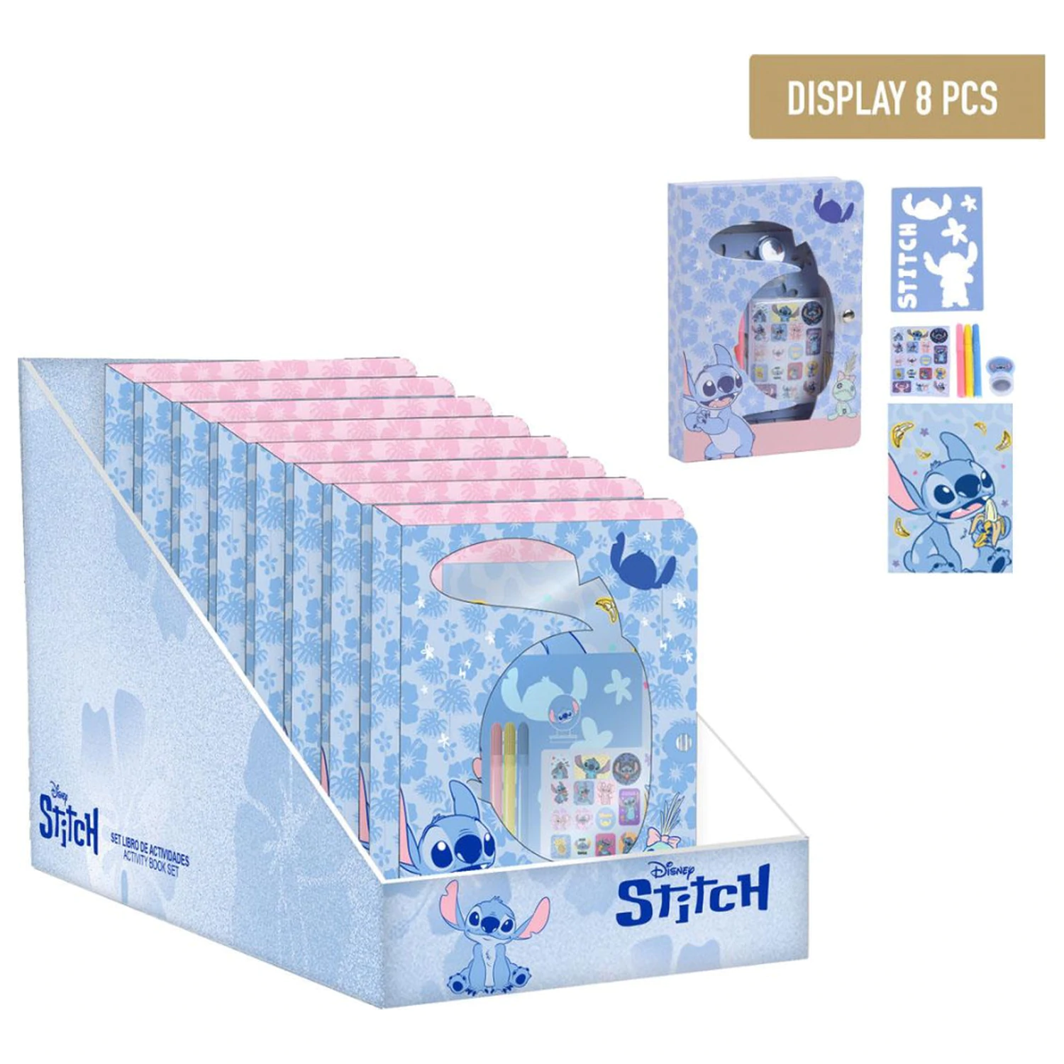 Stitch Banana Súprava omaľovánok s šablónami produktová fotografia