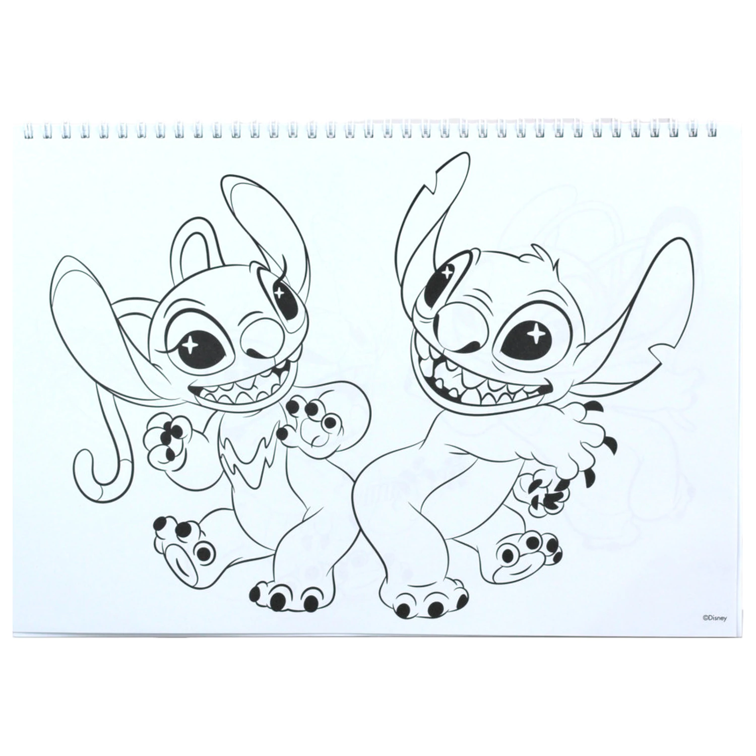 Stitch Blast A/4 špirálový skicár 40 listov s nálepkami produktová fotografia