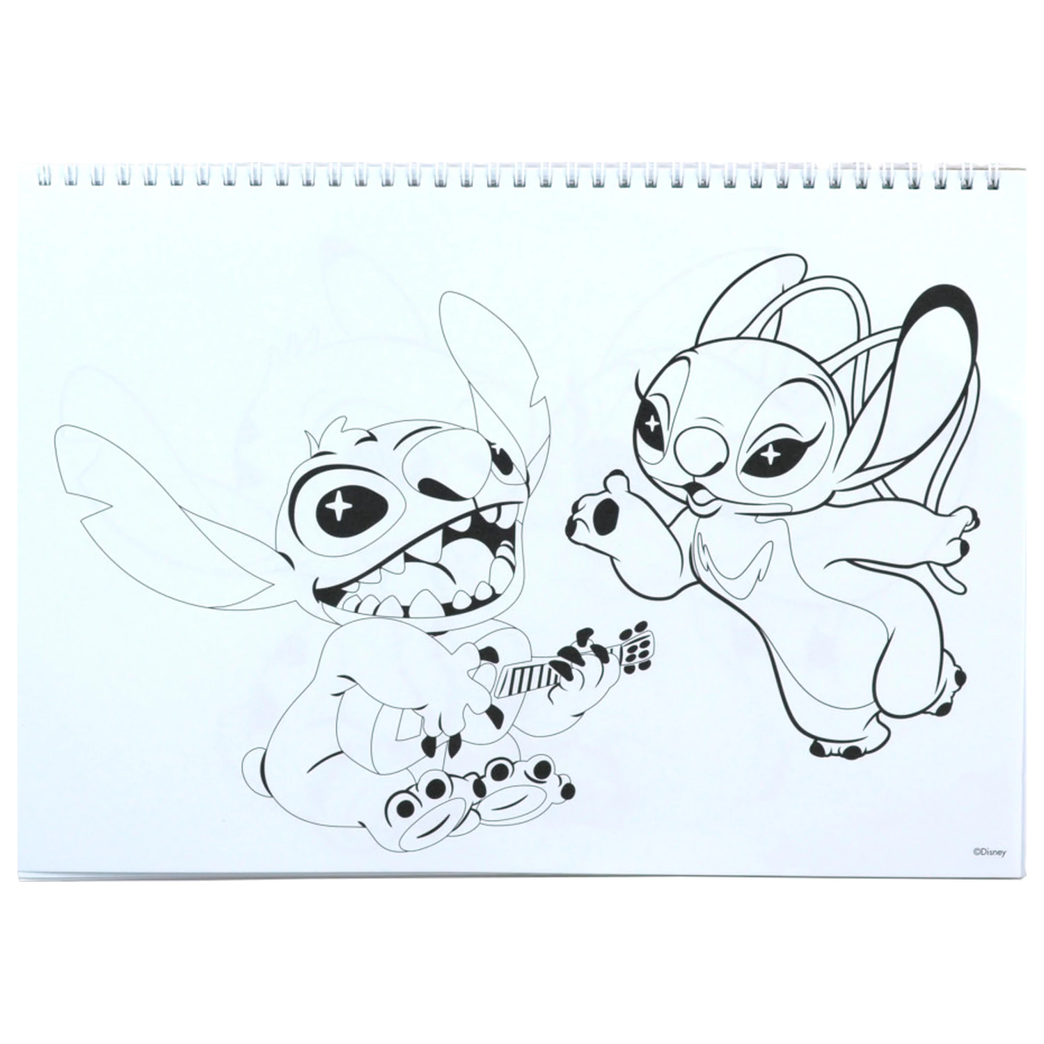 Stitch Blast A/4 špirálový skicár 40 listov s nálepkami produktová fotografia
