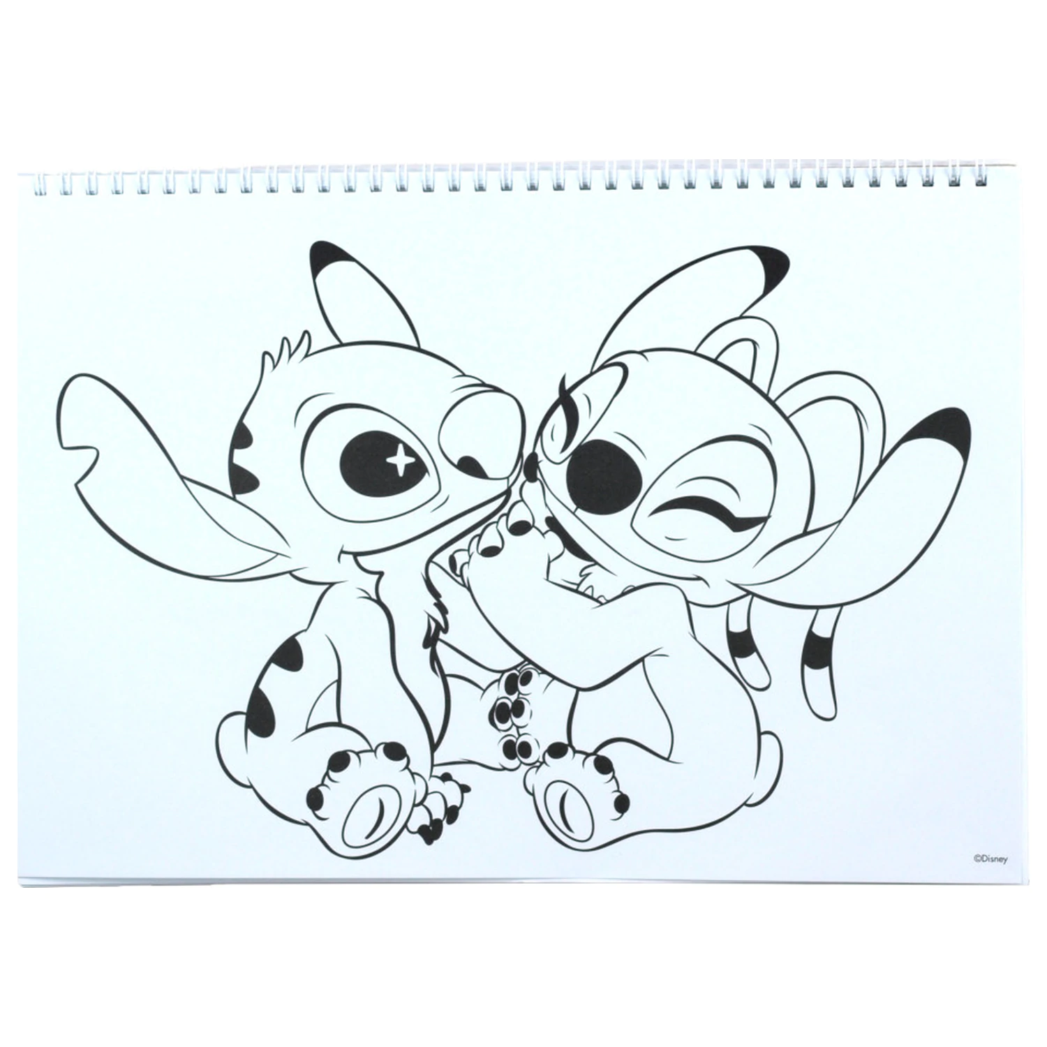 Stitch Blast A/4 špirálový skicár 40 listov s nálepkami produktová fotografia