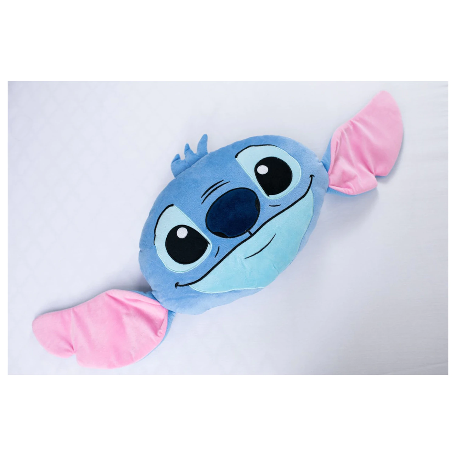 Stitch modrý 3D tvarovaný vankúš produktová fotografia