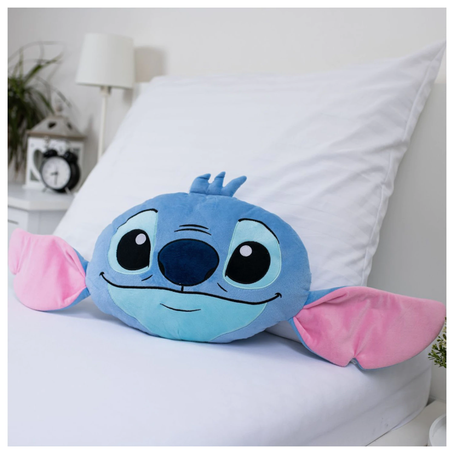 Stitch modrý 3D tvarovaný vankúš produktová fotografia