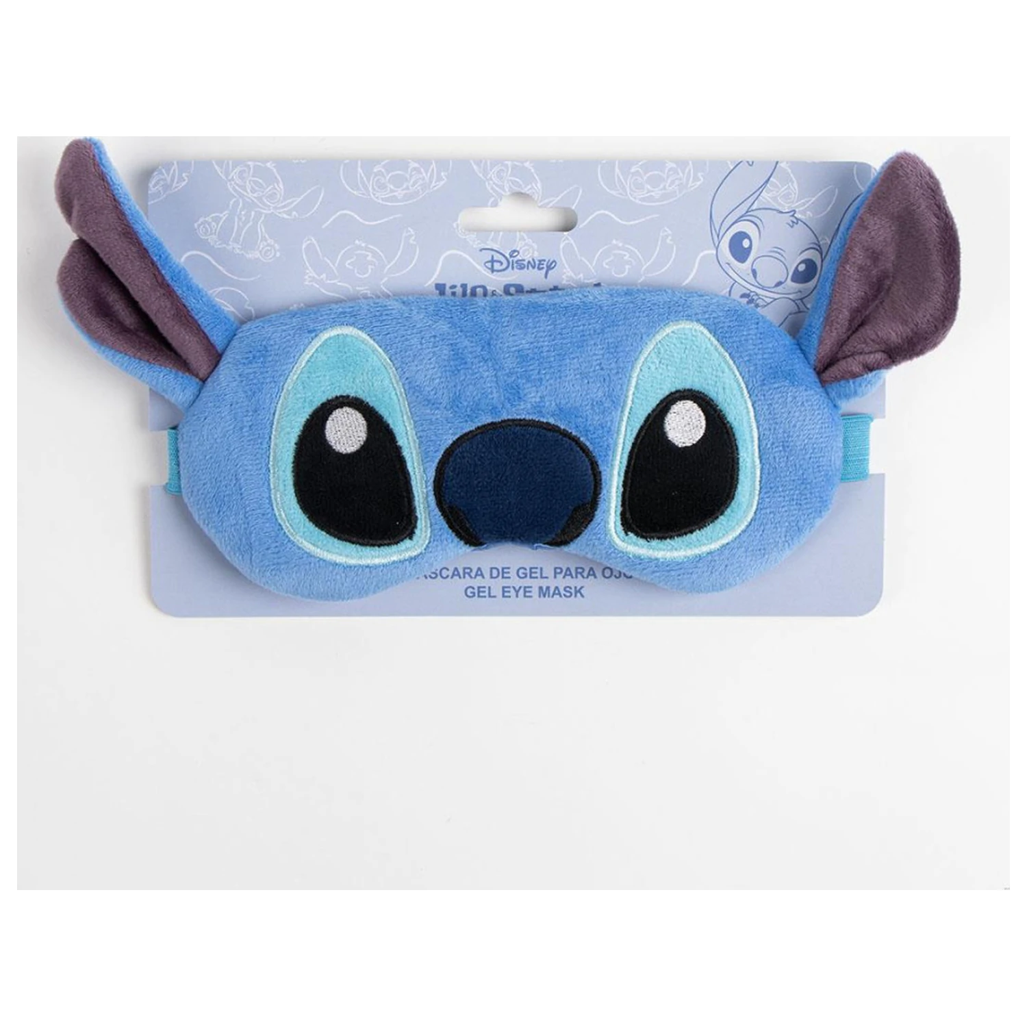 Stitch Blue dospelá gélová spacie maska, nočná maska na oči produktová fotografia