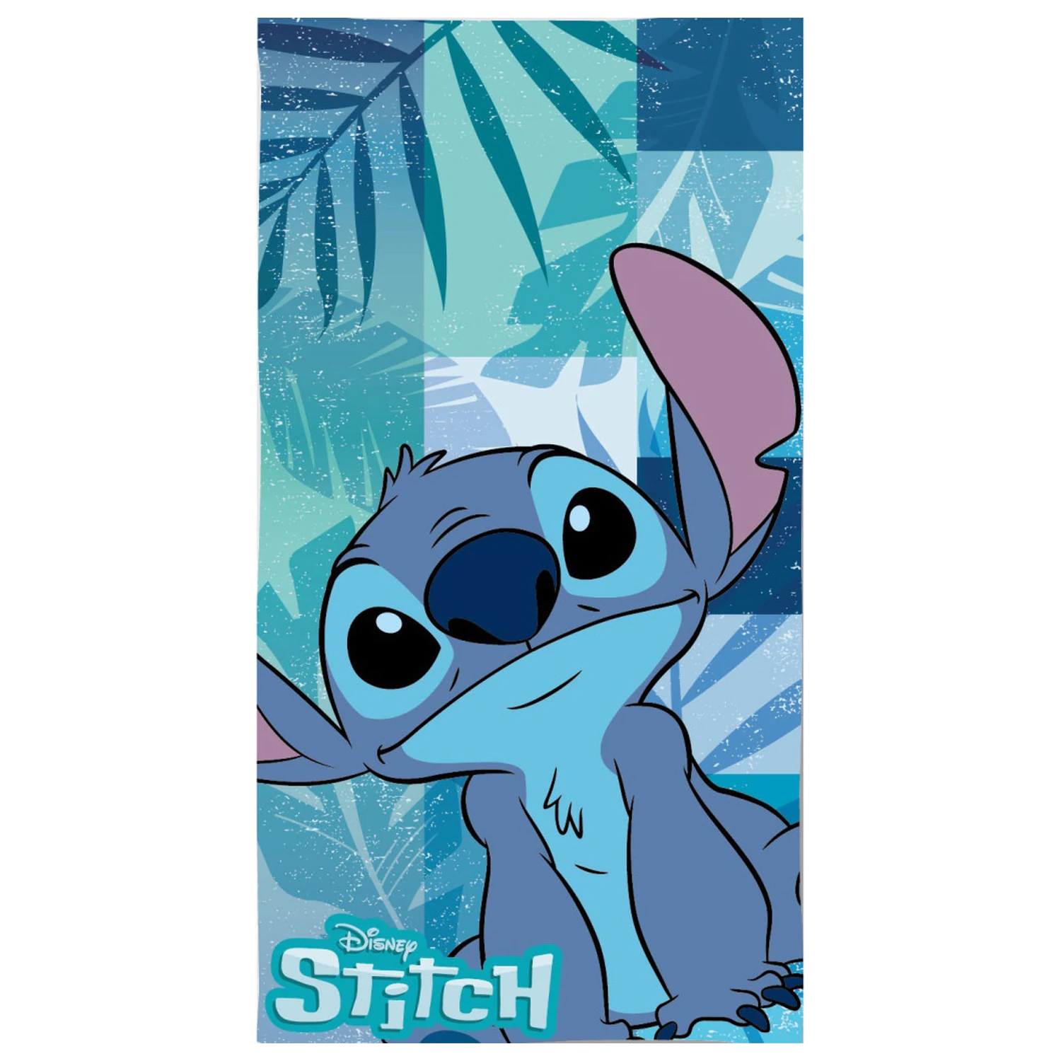 Stitch Blue Leaf uterák 70x140cm produktová fotografia