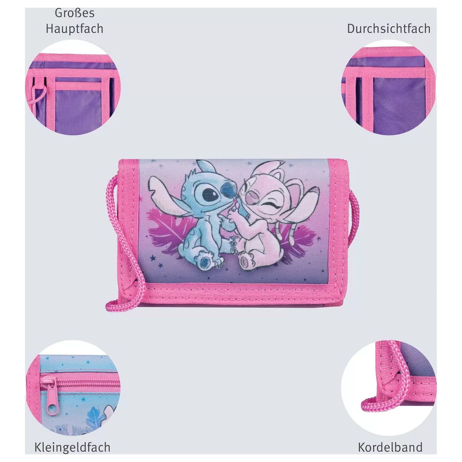 Stitch Brush It Out peňaženka produktová fotografia