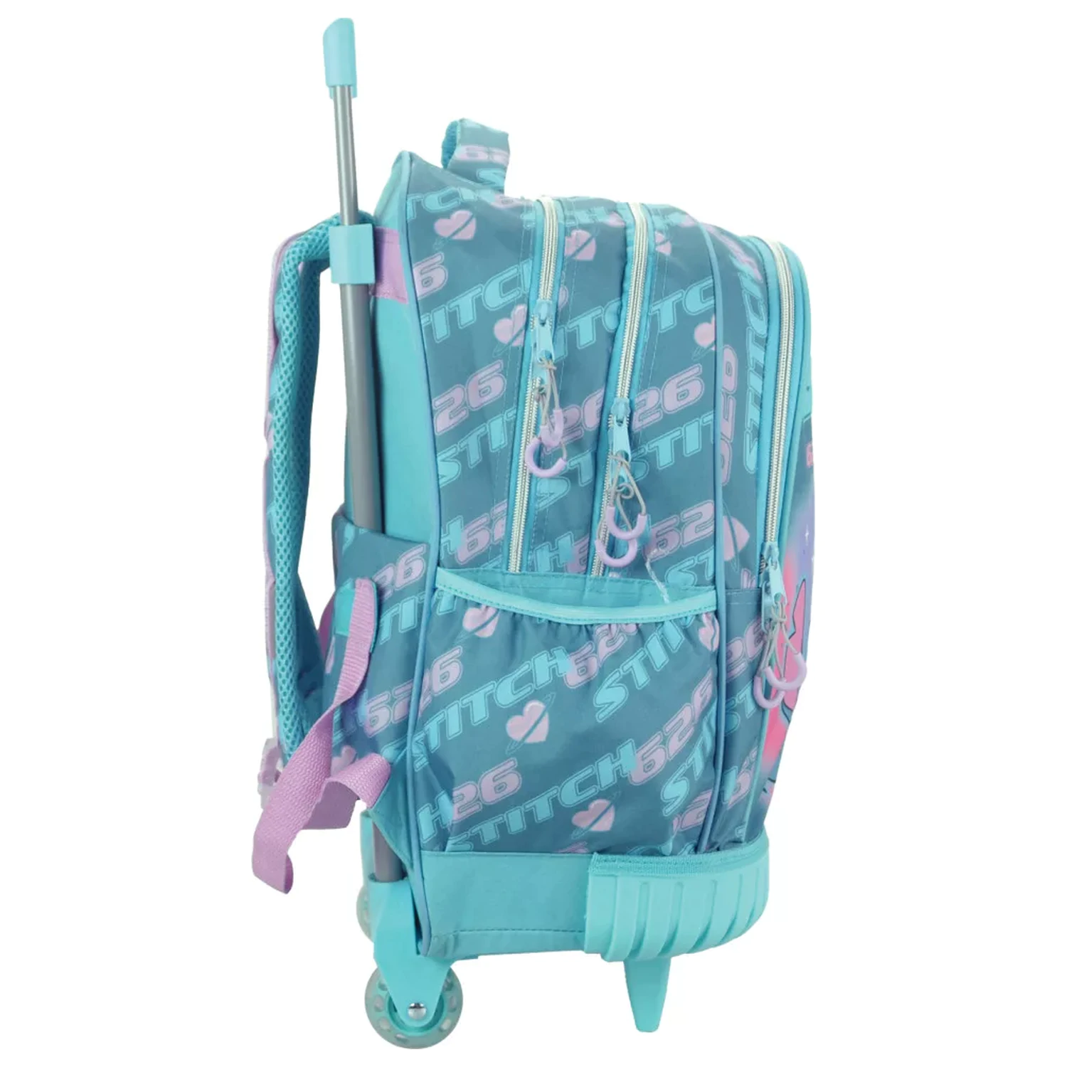 Stitch Brush It Out prémiová Rolling školská taška, Bag 46 cm produktová fotografia