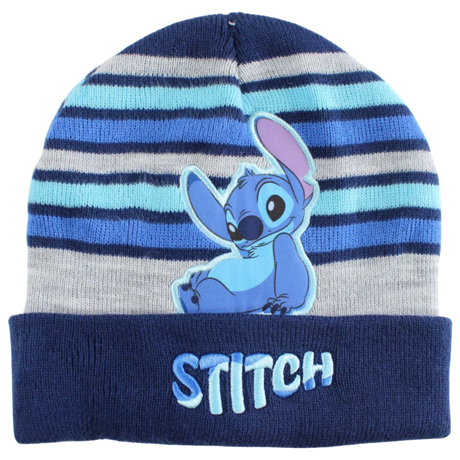 Stitch Chill Blue detská čiapka produktová fotografia