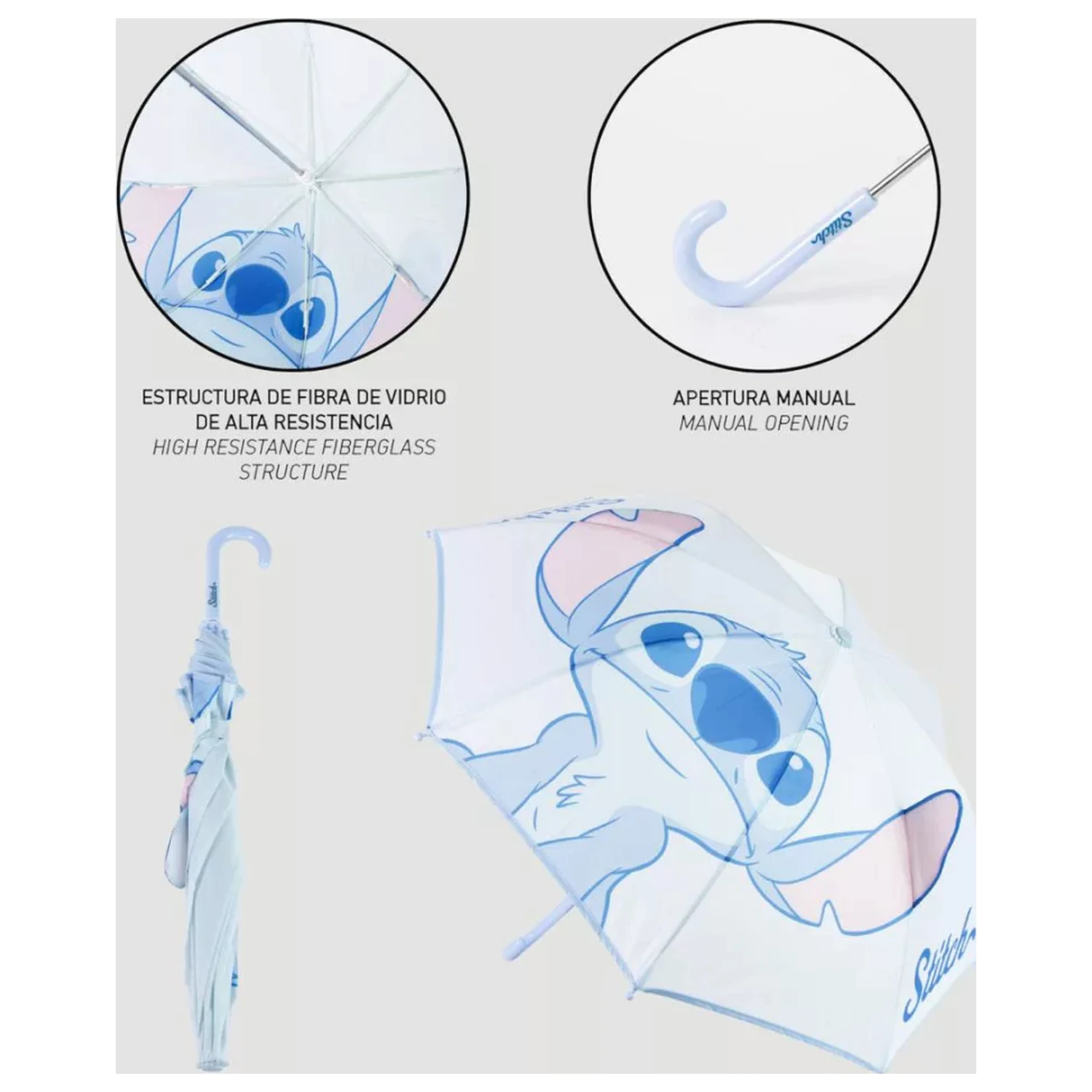 Stitch Cutie Detský dáždnik s ušami produktová fotografia