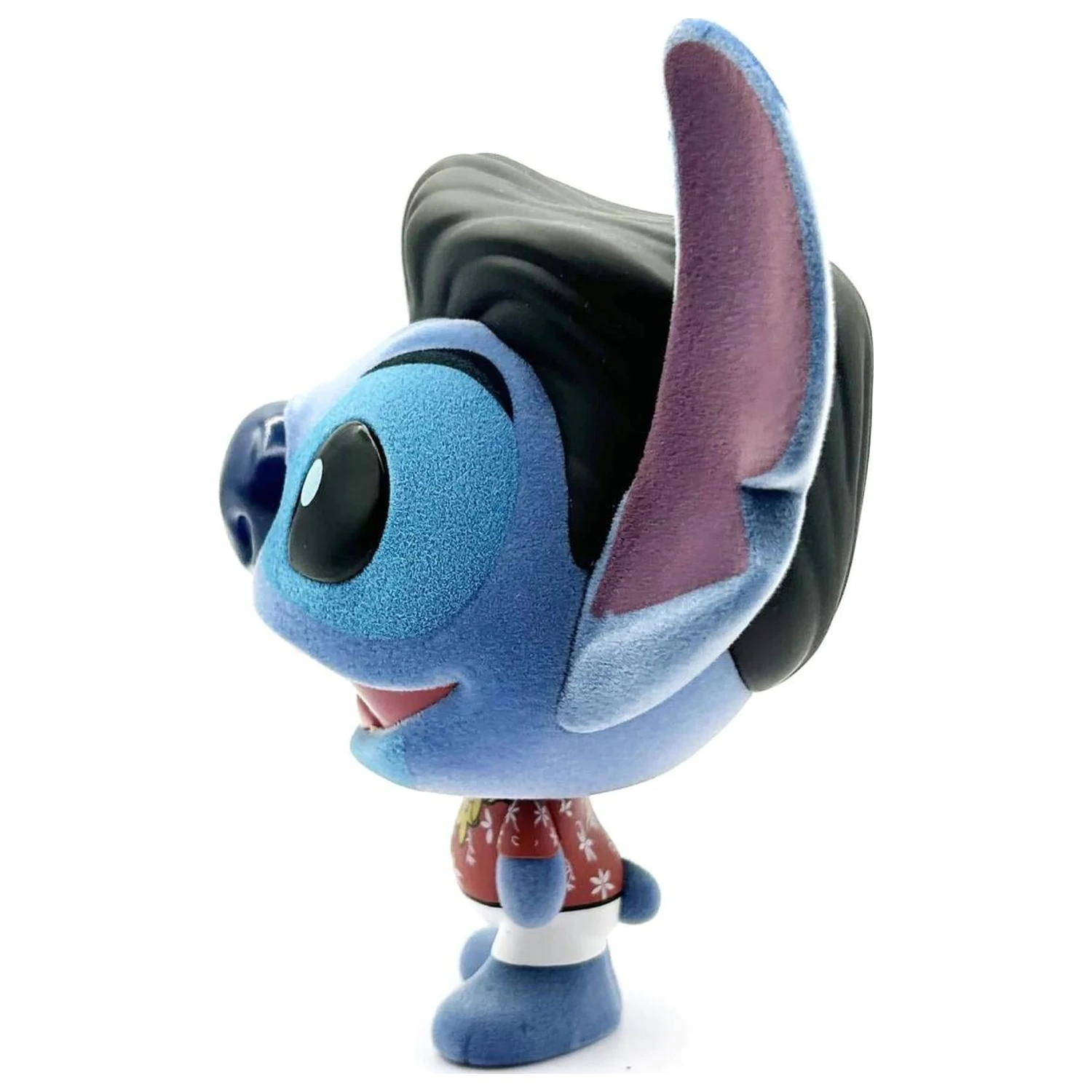 Stitch Elvis Blue Hawaiian Bhunny Flocked vinylová figúrka produktová fotografia