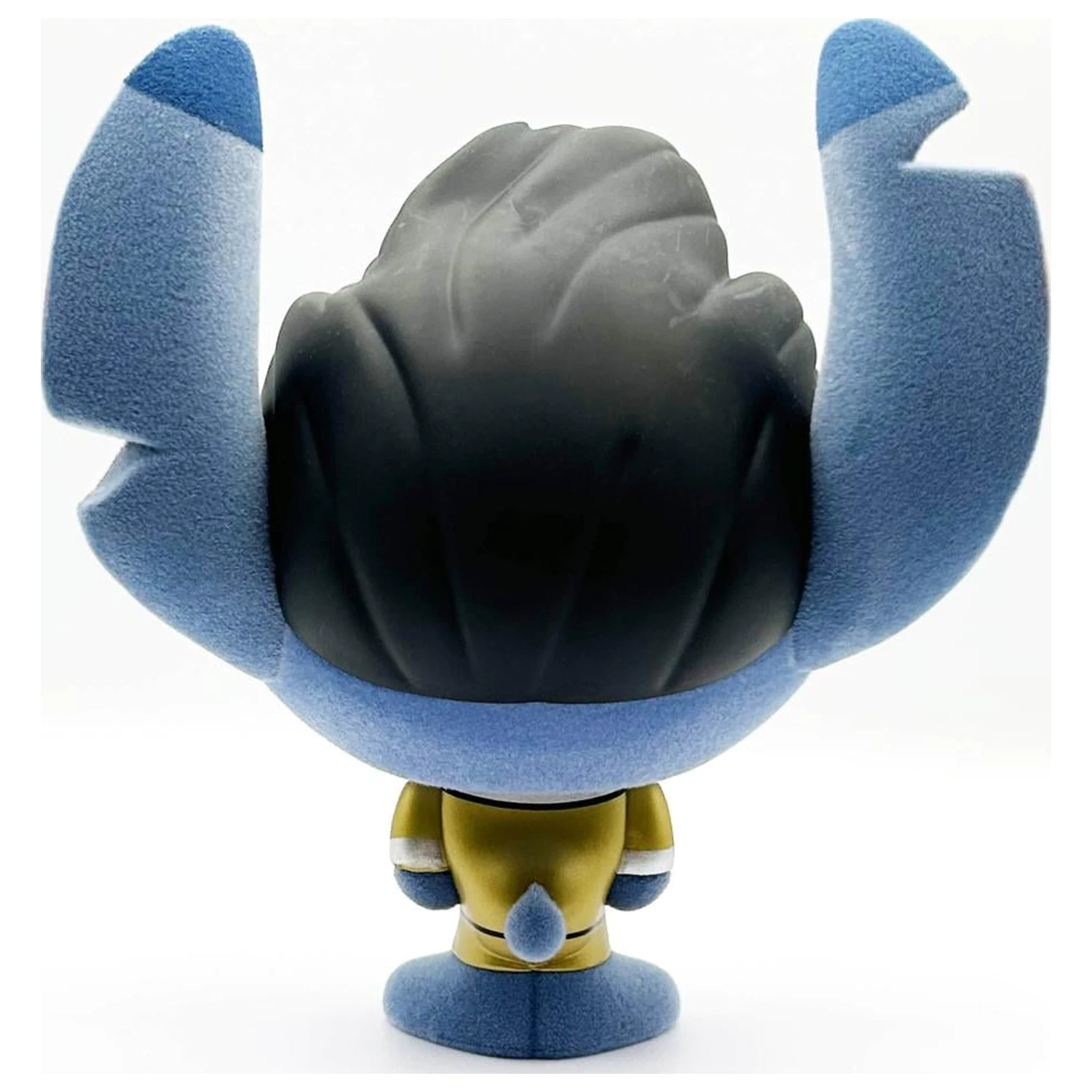 Stitch Elvis Gold Suit Bhunny Flocked vinylová figúrka produktová fotografia