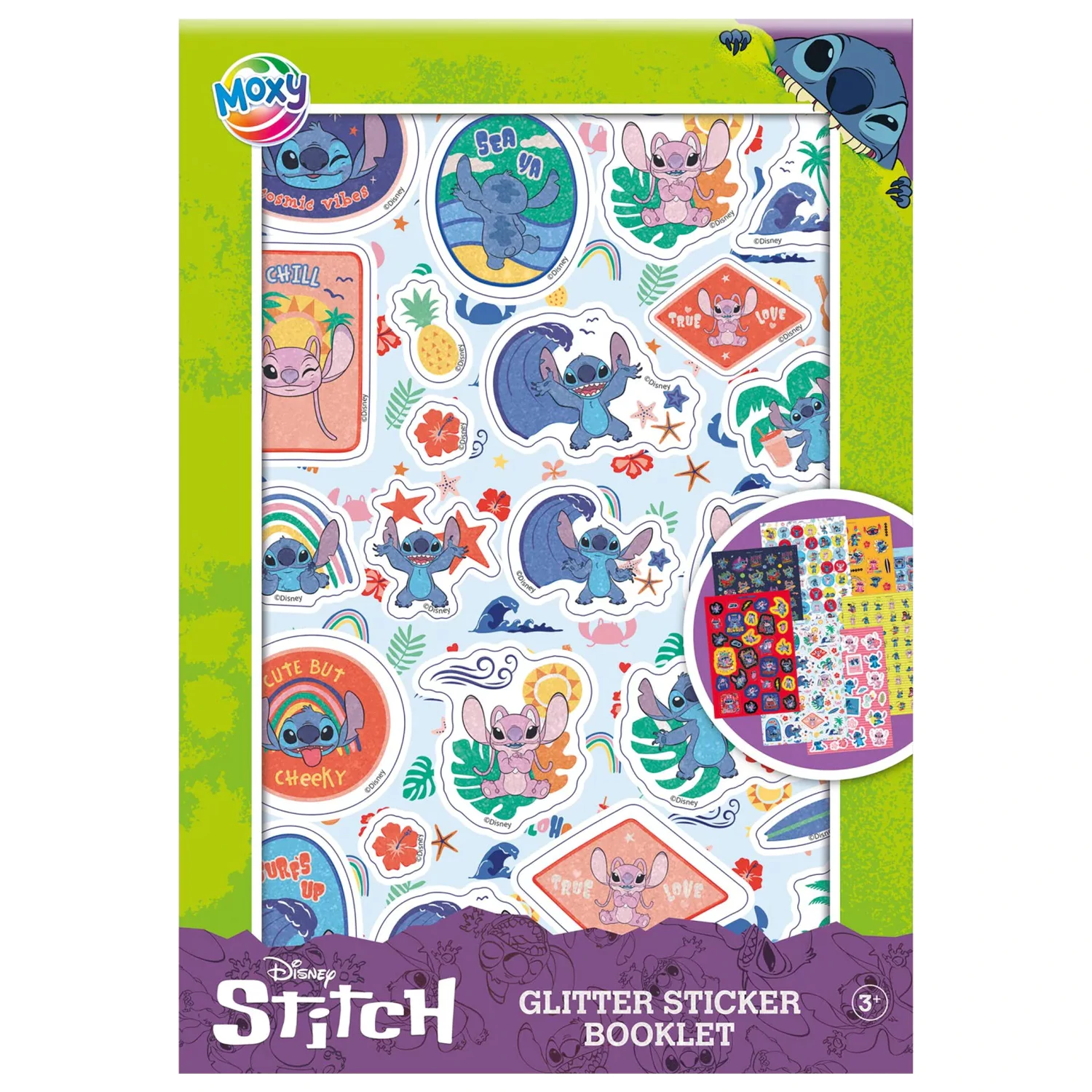 Stitch Extrovert balenie nálepiek, 8 listov produktová fotografia