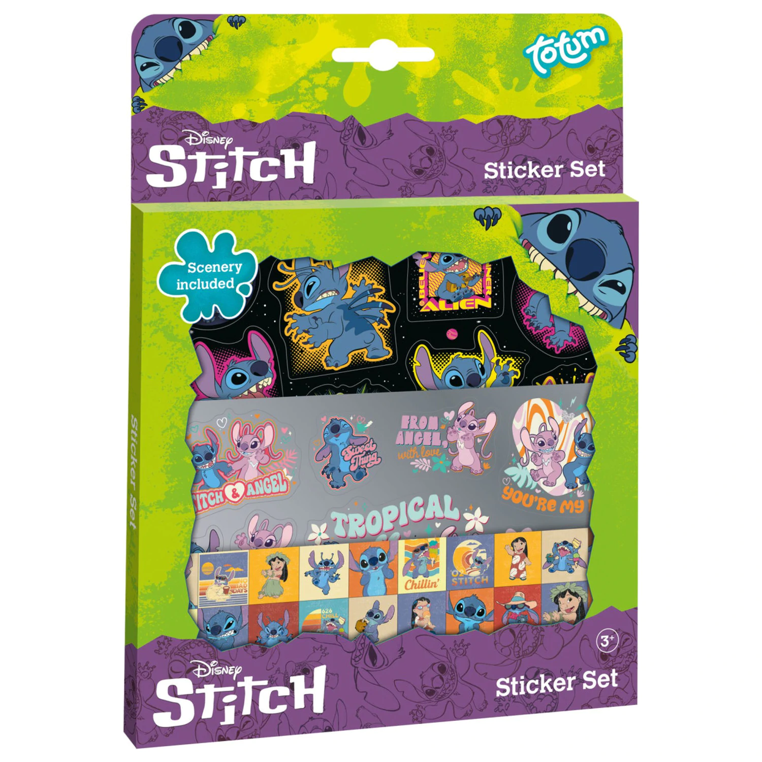 Sada nálepiek Stitch Extrovert produktová fotografia