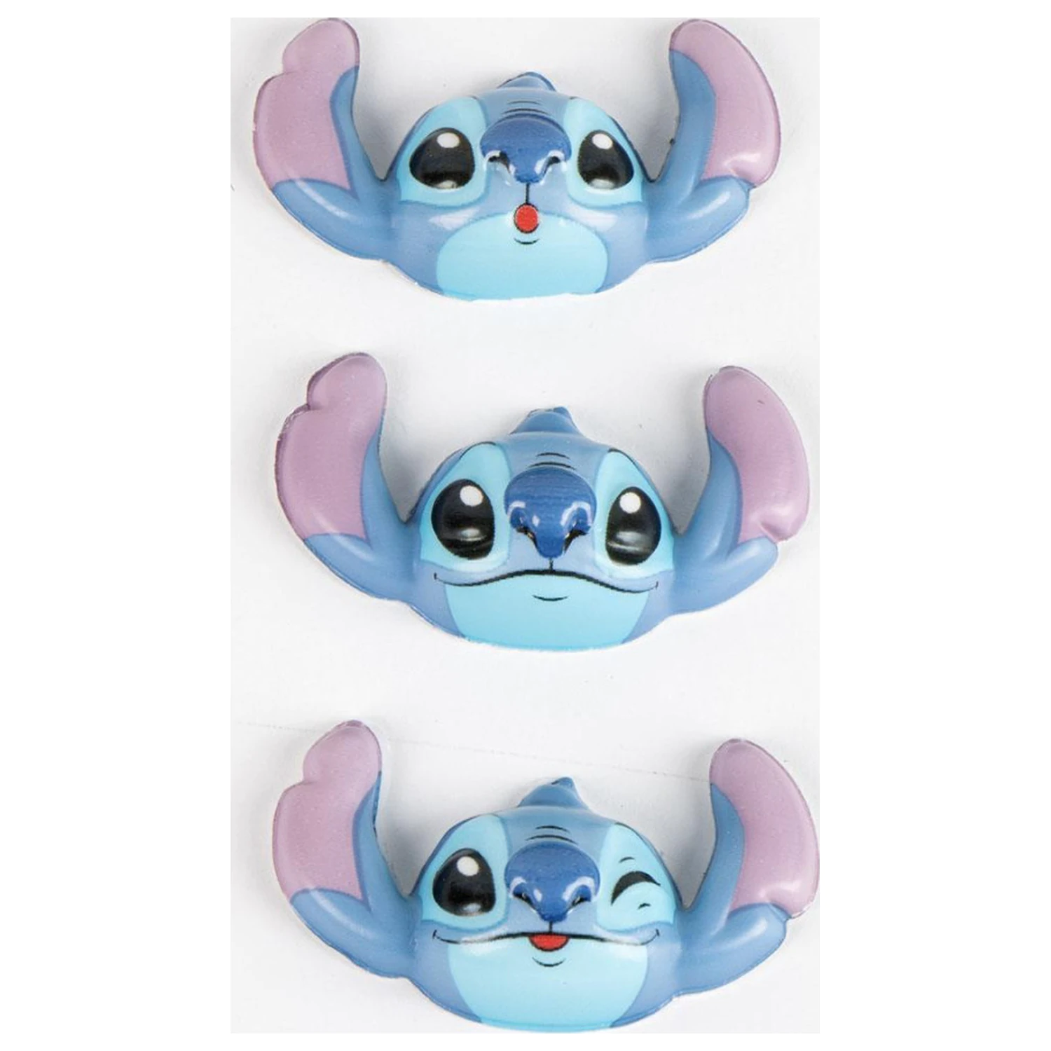 Stitch Face Decor Nálepka Súprava 3 ks produktová fotografia