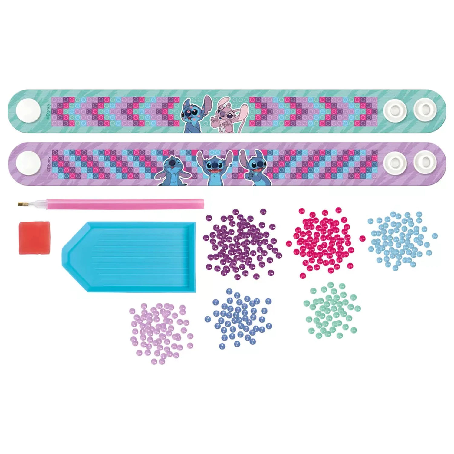 Stitch Moxy diamantová bodková súprava 2 náramkov produktová fotografia