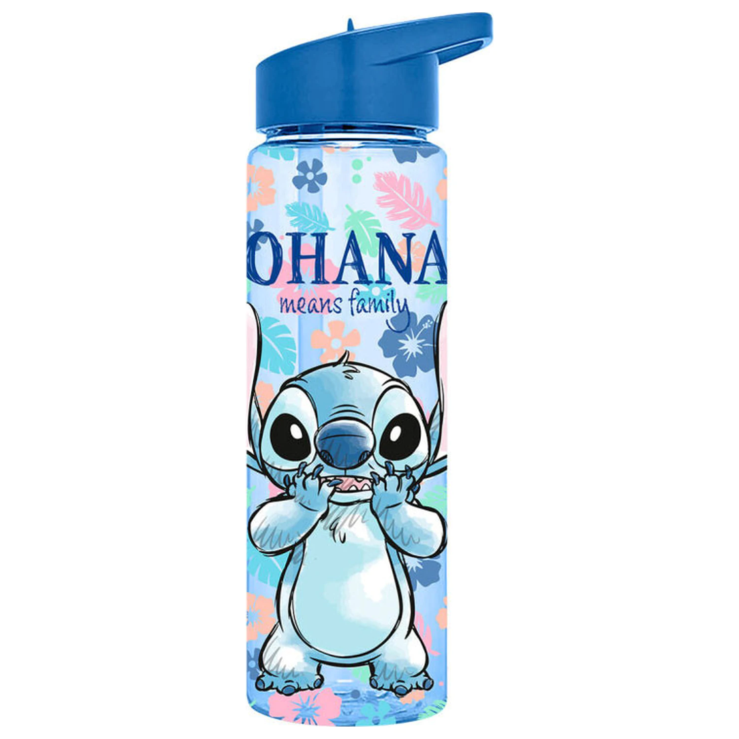 Lilo and Stitch Ohana plastová fľaša so slamkou 600 ml produktová fotografia