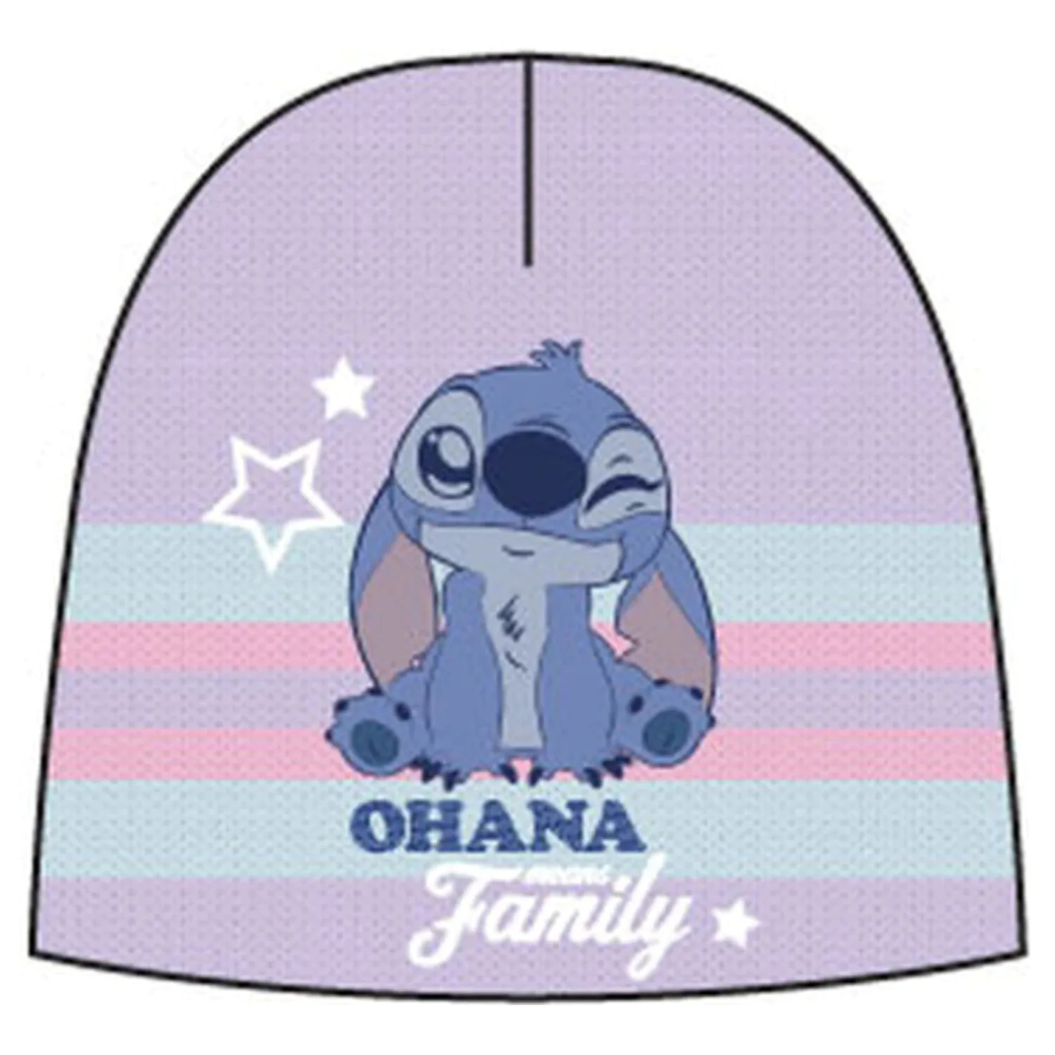 Stitch Ohana Purple detská čiapka 48 cm produktová fotografia