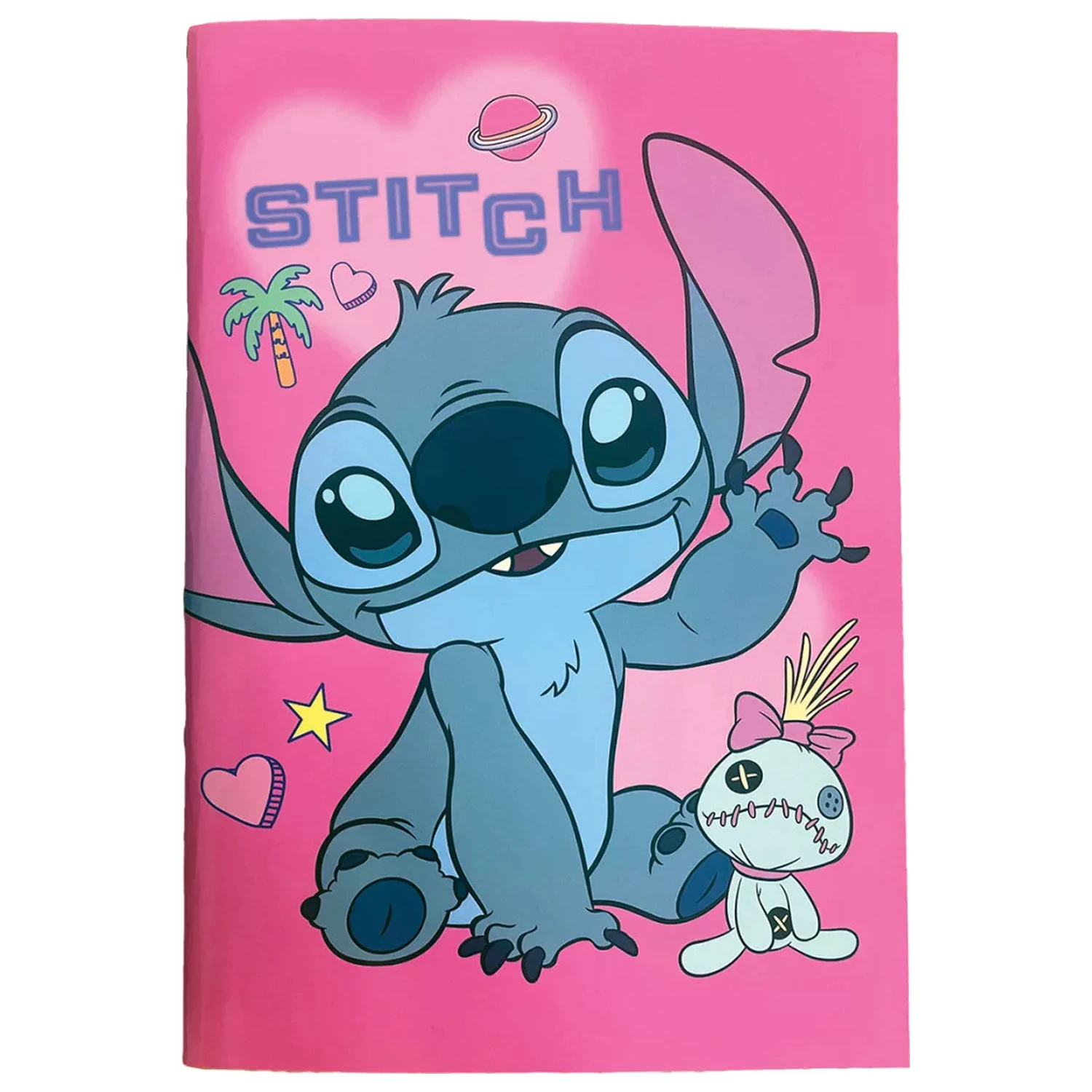 Stitch Palm B/5 linajkový zošit 40 strán produktová fotografia