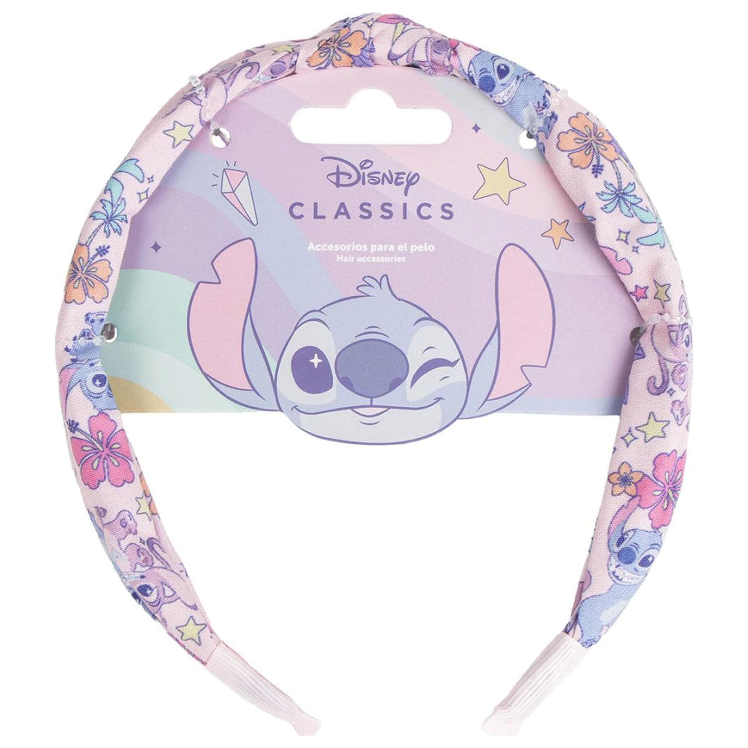 Stitch pastelová čelenka do vlasov produktová fotografia