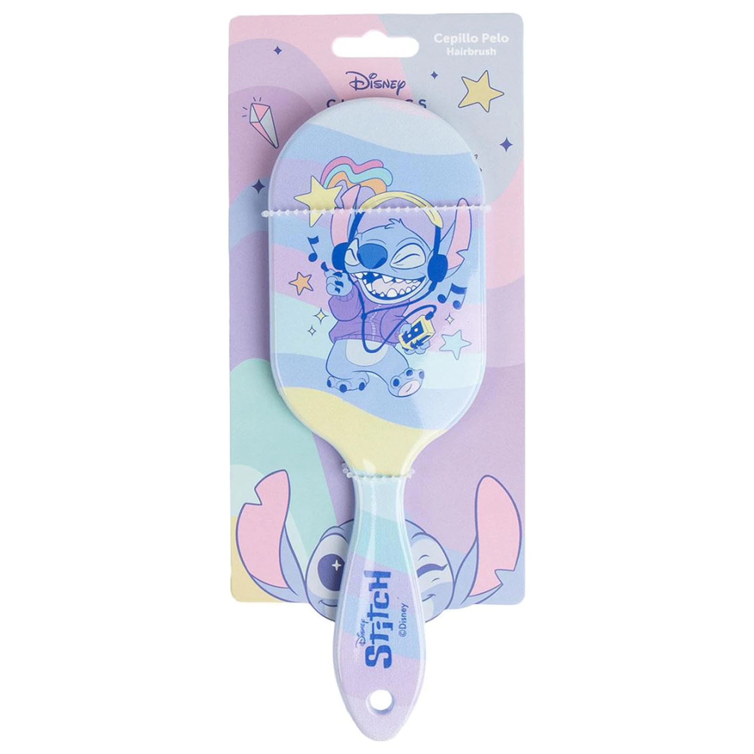 Stitch Pastel Music kefa na vlasy, hrebeň 20 cm produktová fotografia