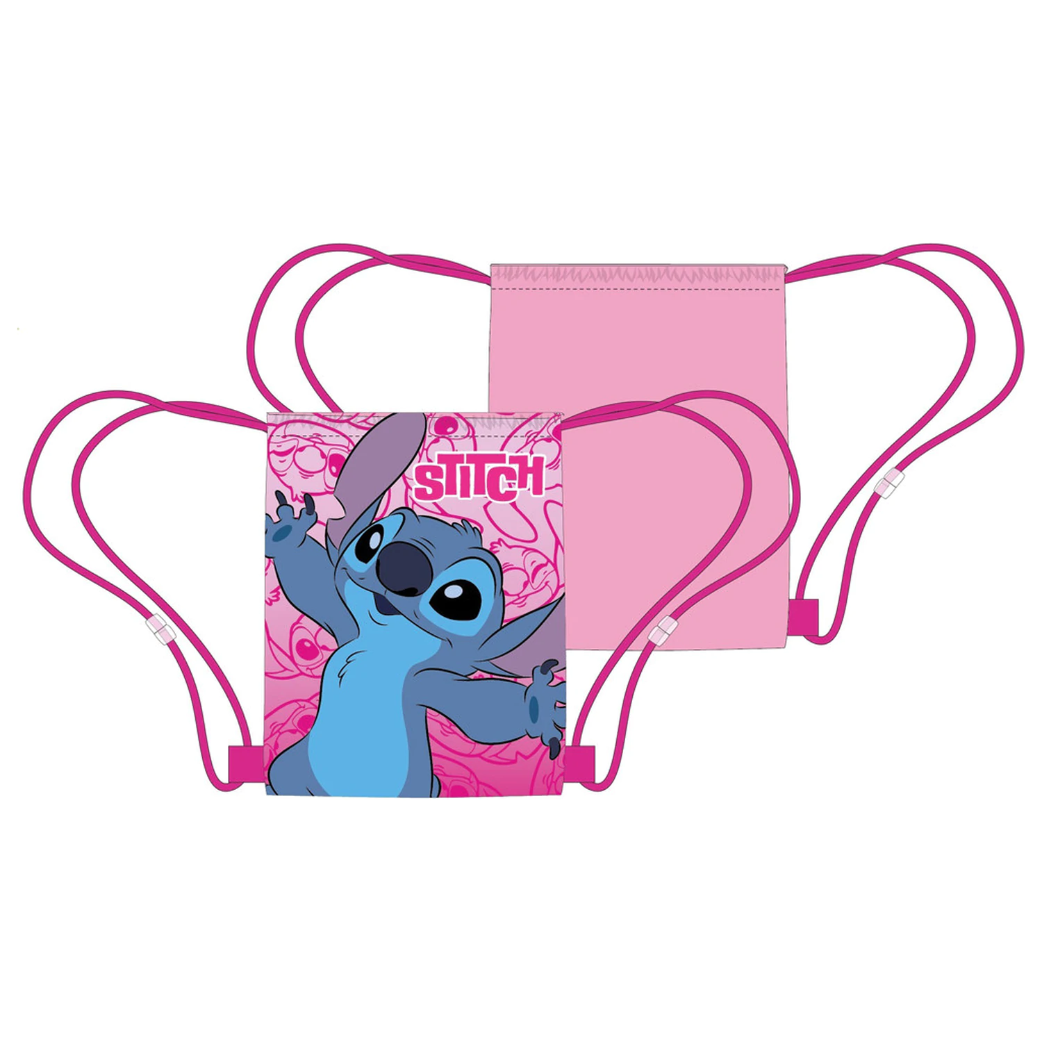 Stitch Pink Planet športová taška, gym bag 40 cm produktová fotografia