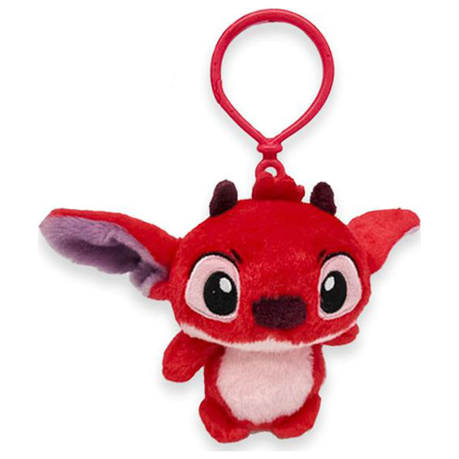 Stitch Red 3D plyšová figúrka s vešiakom, prívesok na tašku 12 cm produktová fotografia