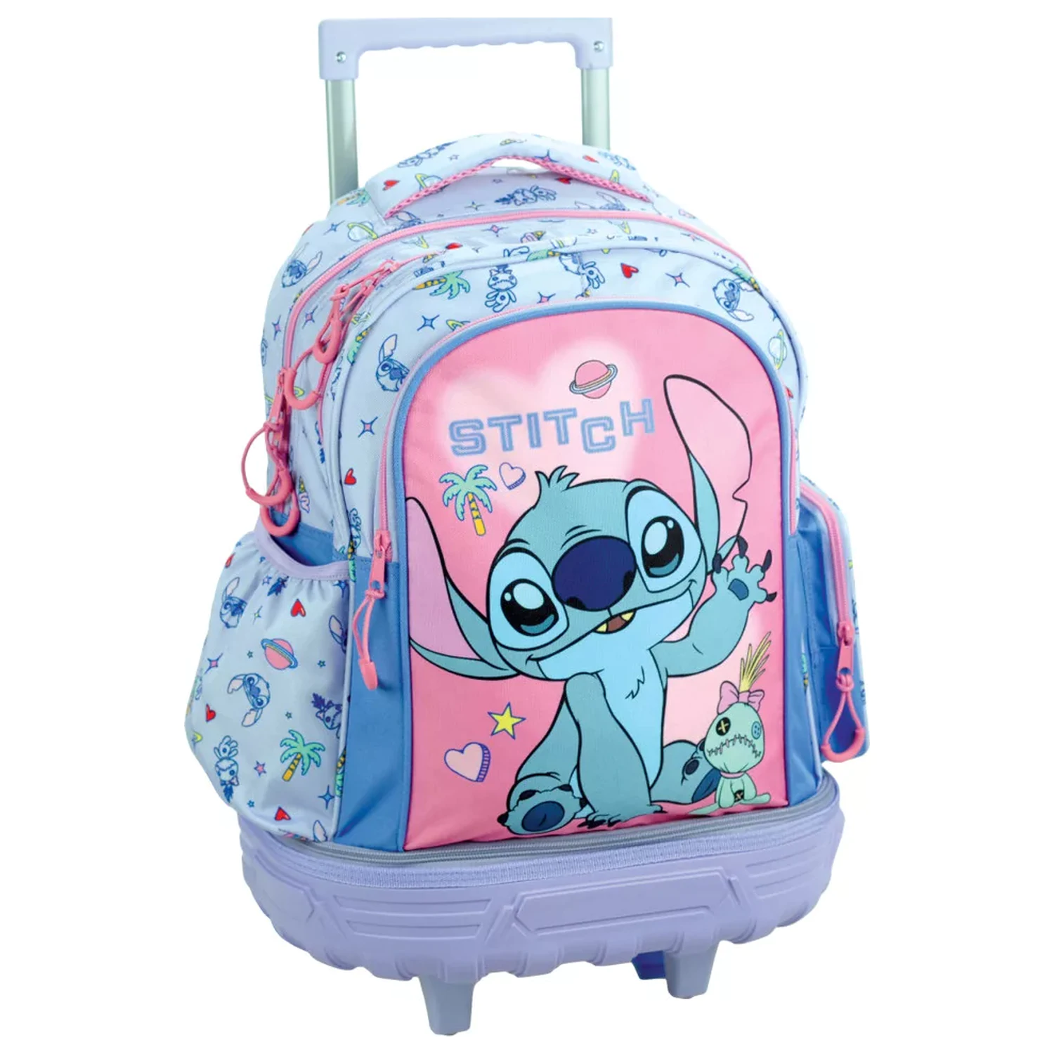Lilo and Stitch Scrapbook Prémiová školská taška na kolieskach, taška 46 cm produktová fotografia