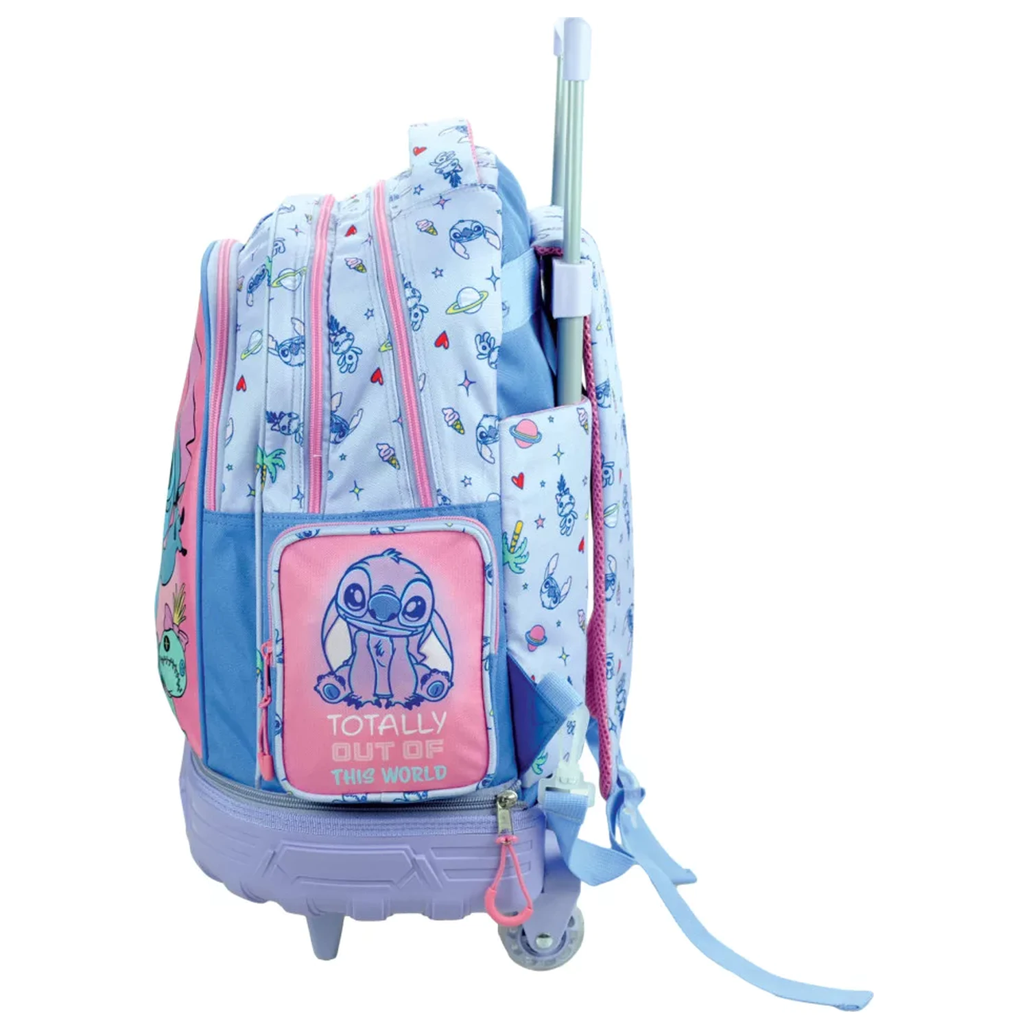 Lilo and Stitch Scrapbook Prémiová školská taška na kolieskach, taška 46 cm produktová fotografia