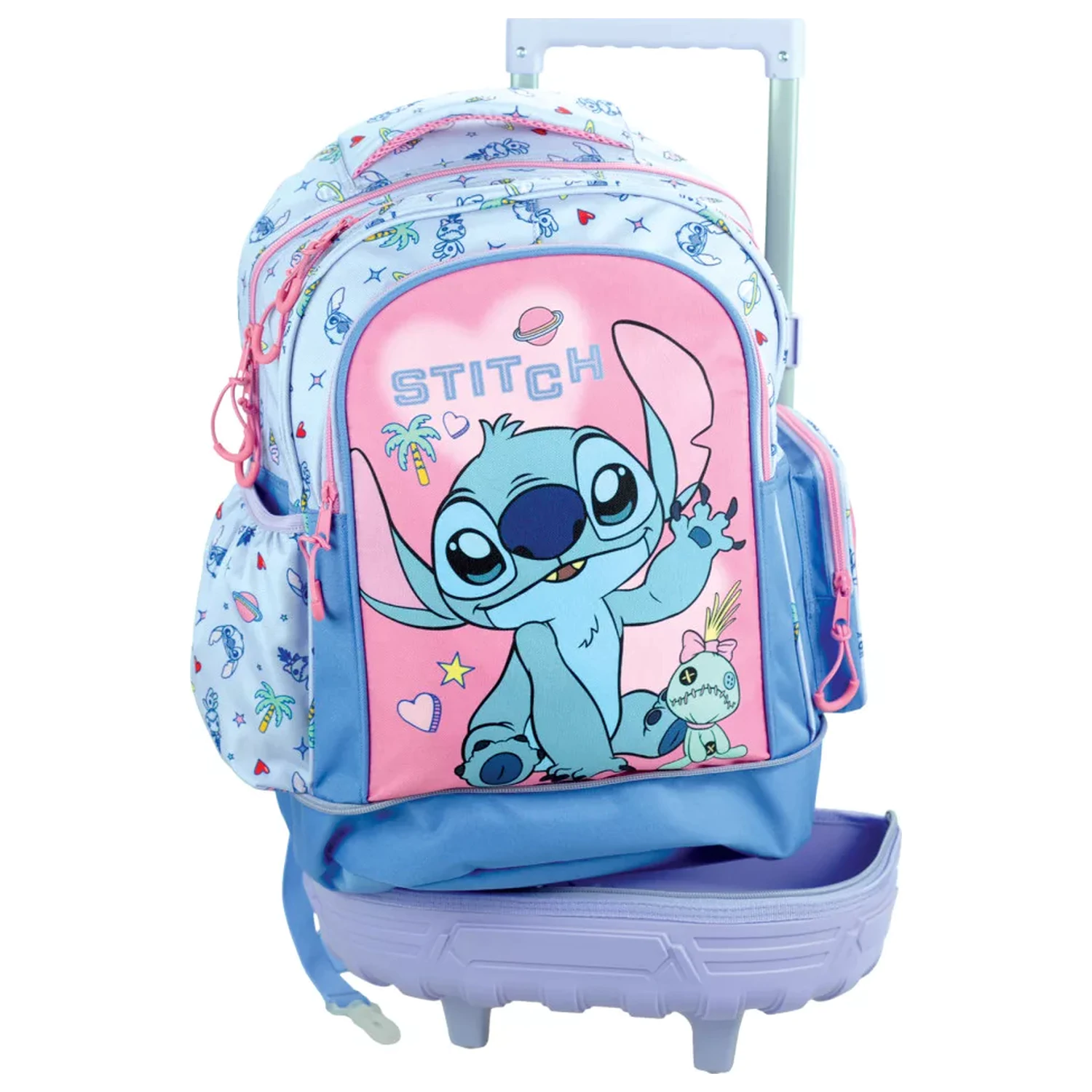 Lilo and Stitch Scrapbook Prémiová školská taška na kolieskach, taška 46 cm produktová fotografia
