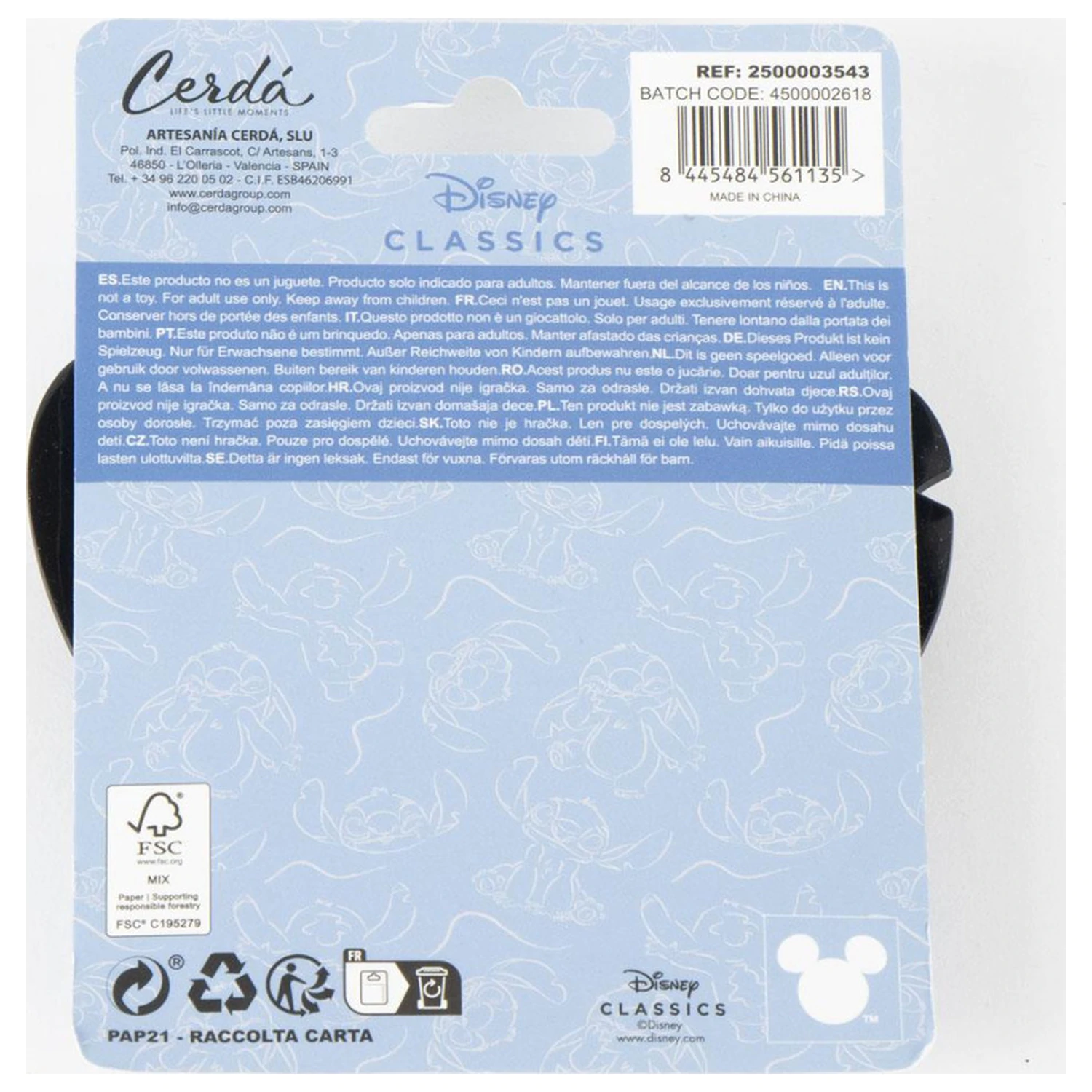 Stitch Smile 3D make-up zrkadlo produktová fotografia