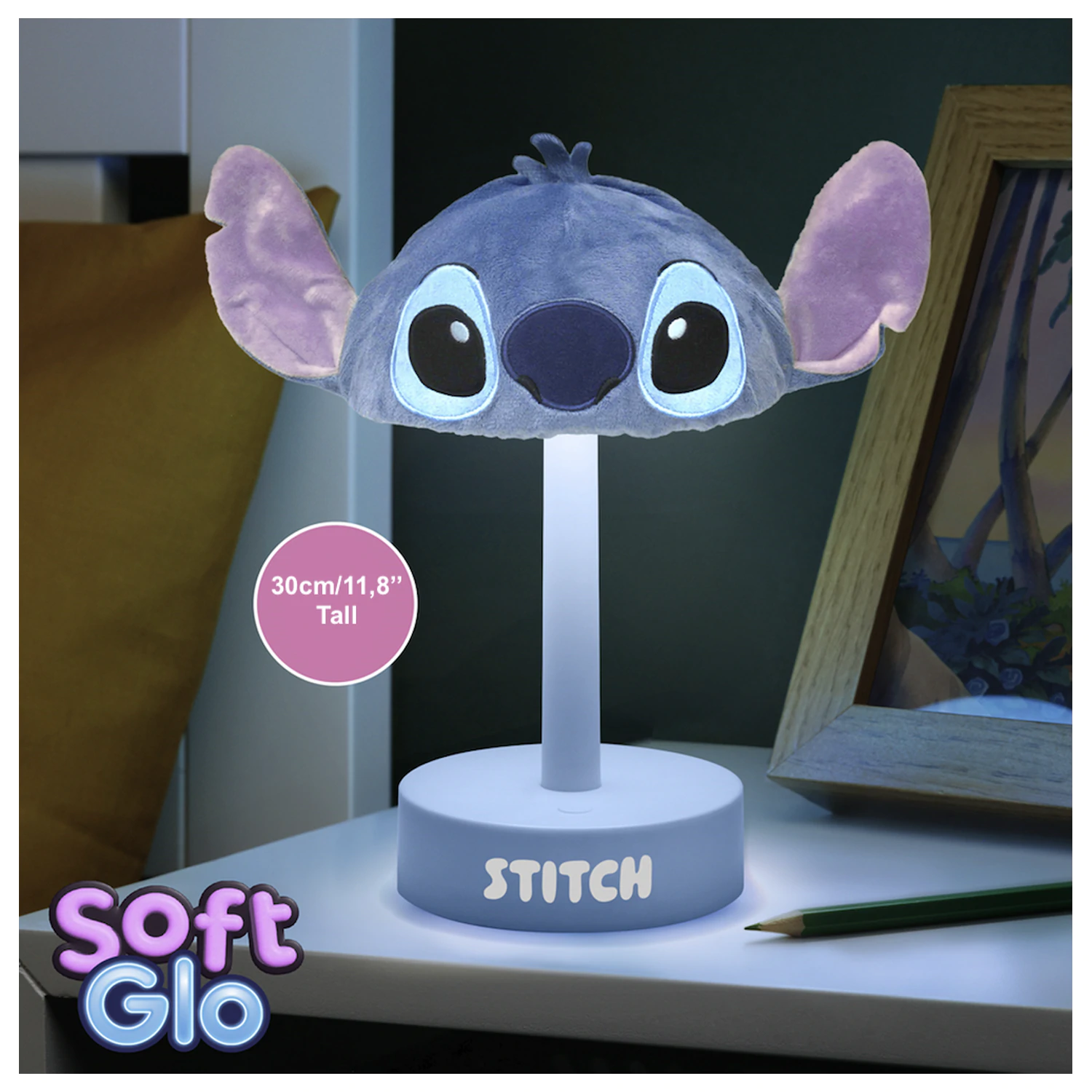 Stitch 'SoftGlo' Nadýchaná Dekoratívna Lampa produktová fotografia