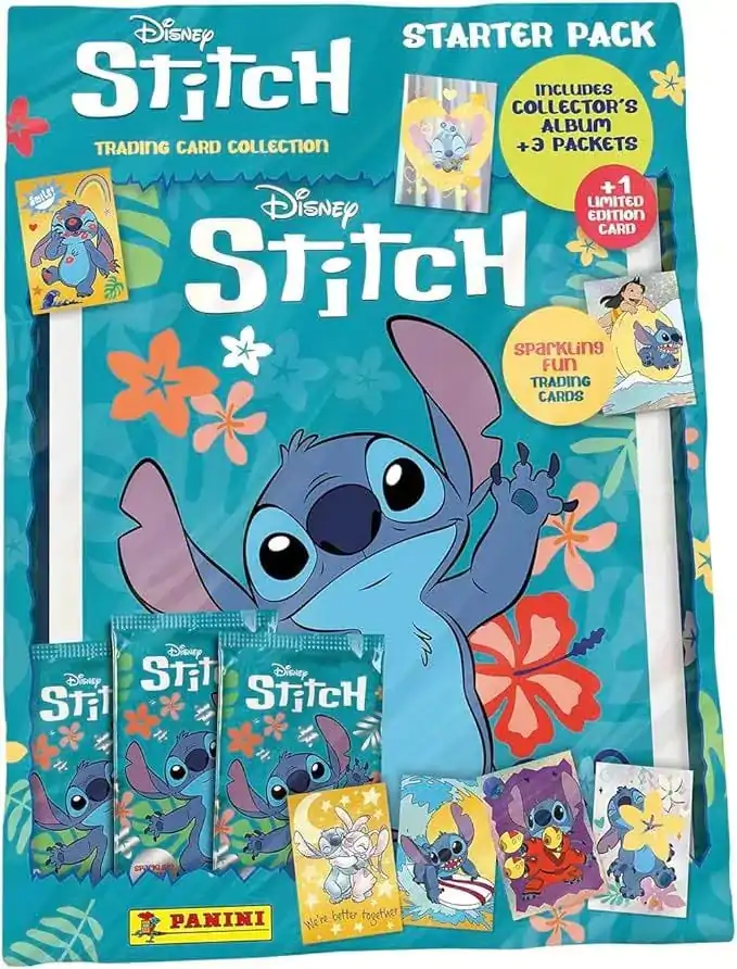 Stitch zberateľské karty štartovací balíček *German Version* produktová fotografia