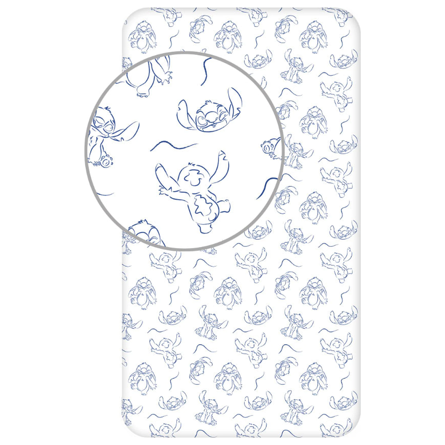 Stitch Stellar Waves napínacia plachta 90x200 cm produktová fotografia