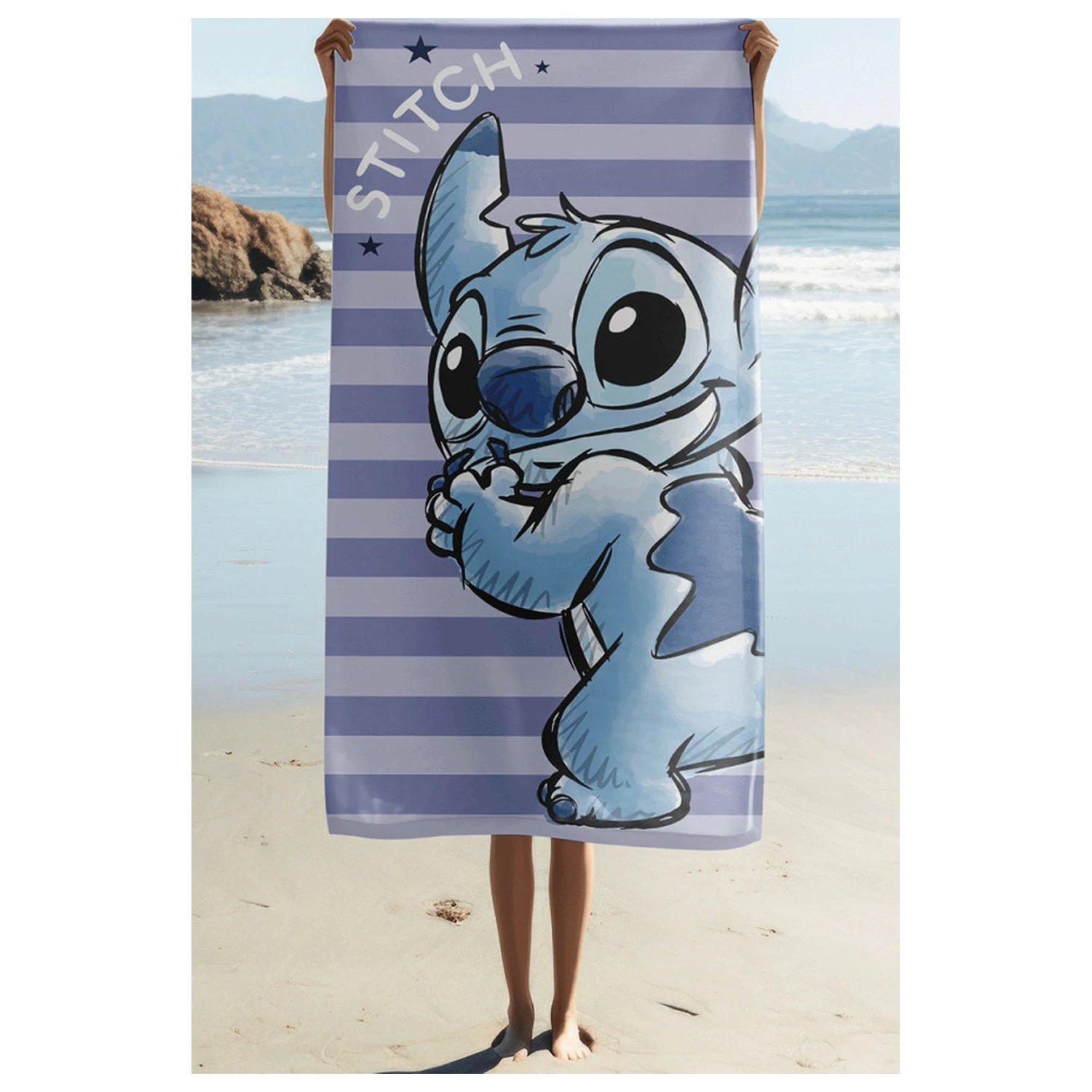 Stitch Stripes uterák 70x140cm produktová fotografia