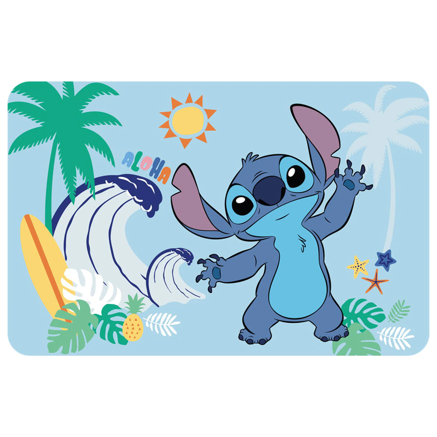 Lilo & Stitch Letná podložka na stôl 43x28 cm produktová fotografia