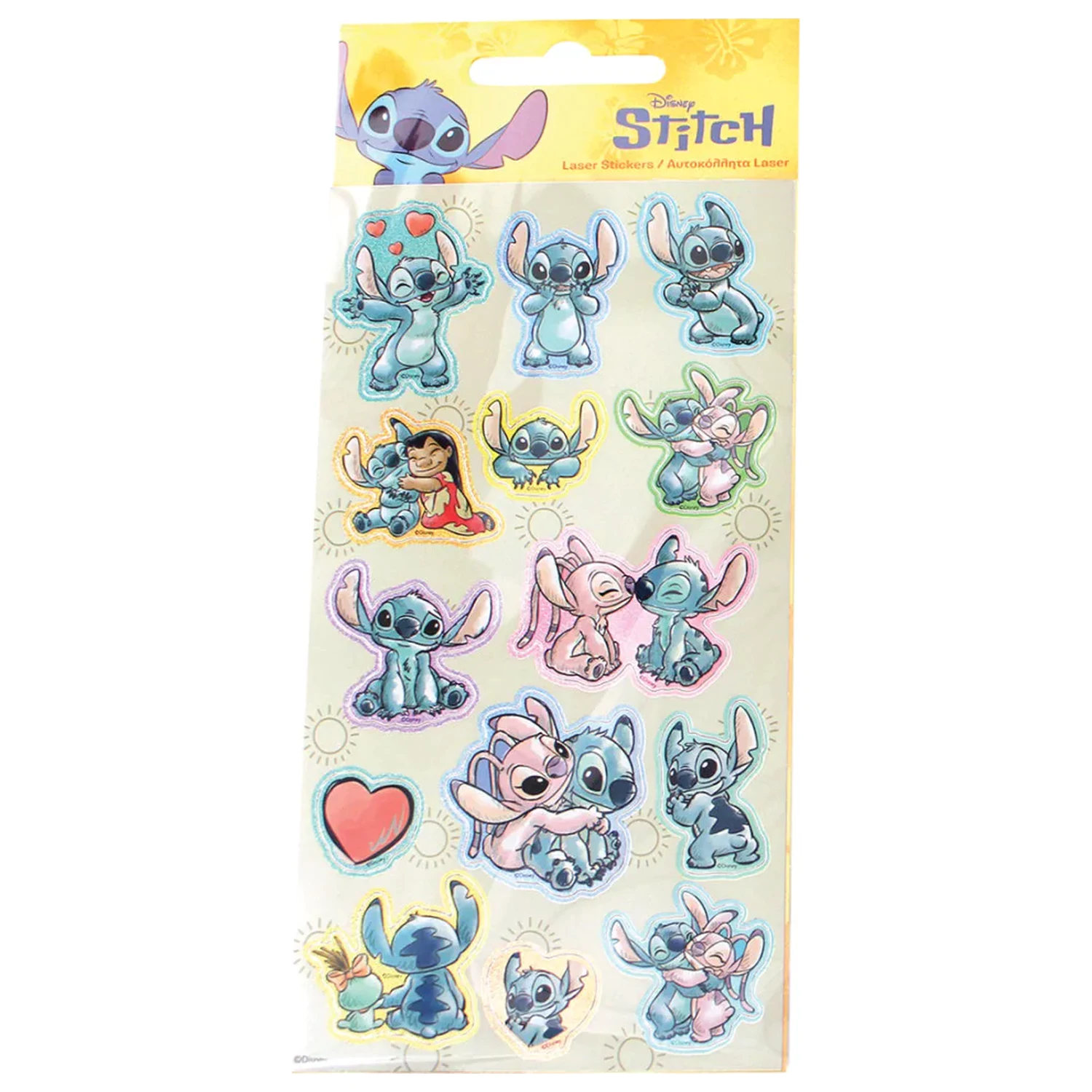 Stitch Sun Holografická sada nálepiek produktová fotografia