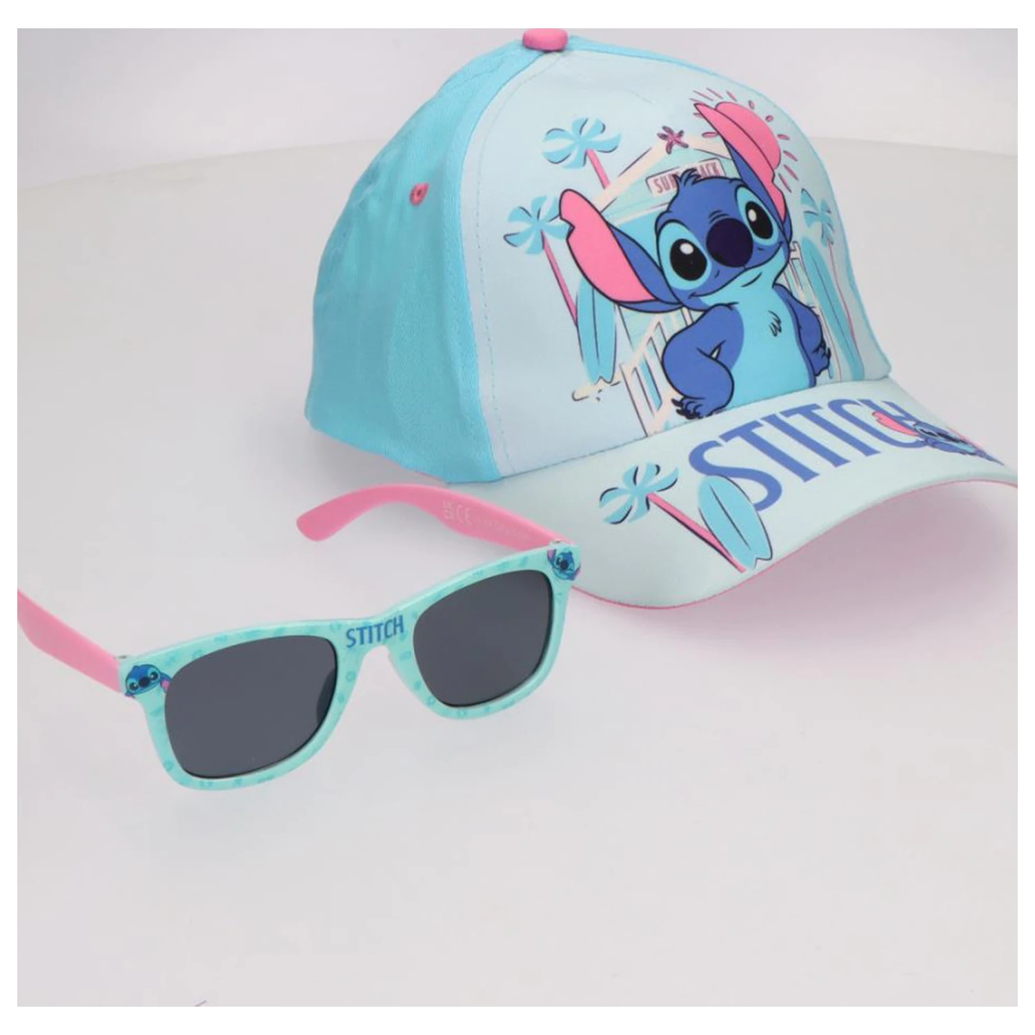 Stitch Lilo & Stitch Sunny Day sada slnečných okuliarov a bejzbalovej čiapky produktová fotografia