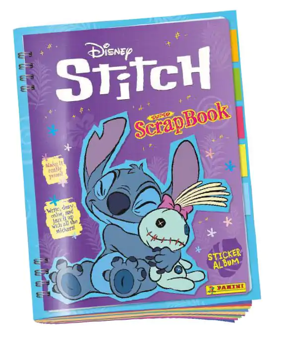 Stitch Super ScrapBook Album na zbierku nálepiek *German Version* produktová fotografia