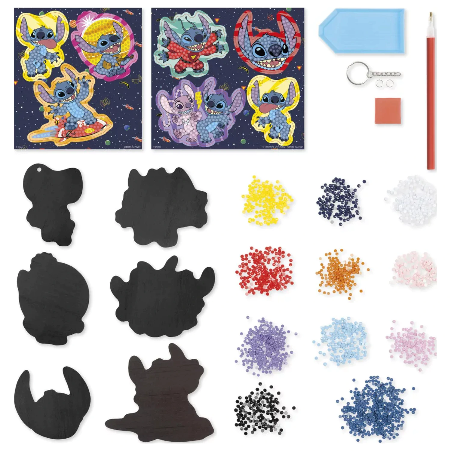 Lilo and Stitch Surf s diamantmi magnetická súprava produktová fotografia