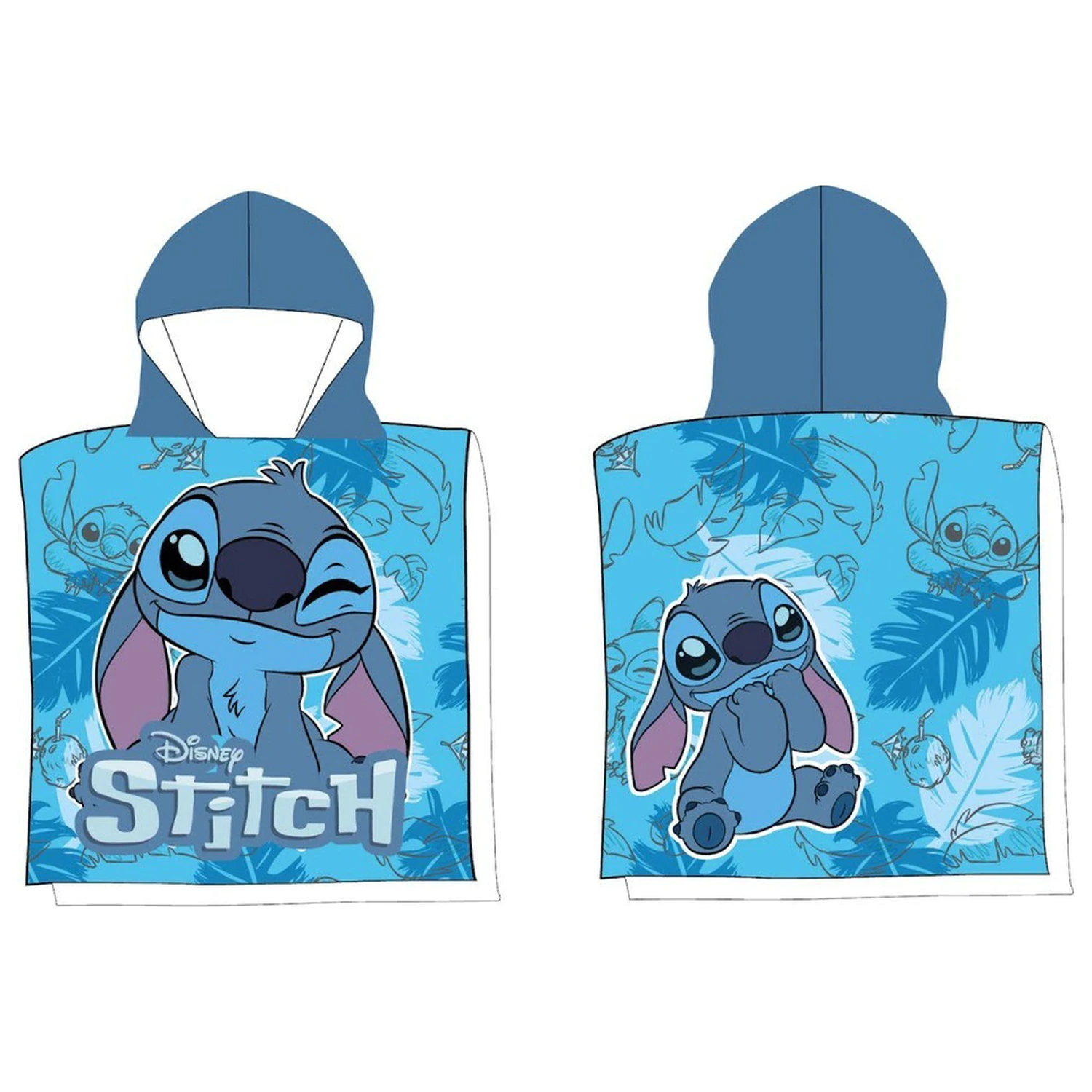 Stitch Sweet Wink plážový uterák pončo 50x100 cm produktová fotografia