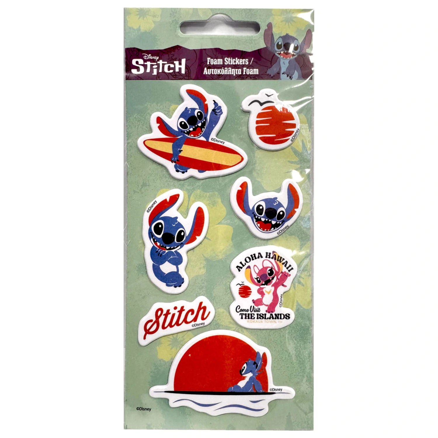 Stitch The Islands Sada penových samolepiek produktová fotografia