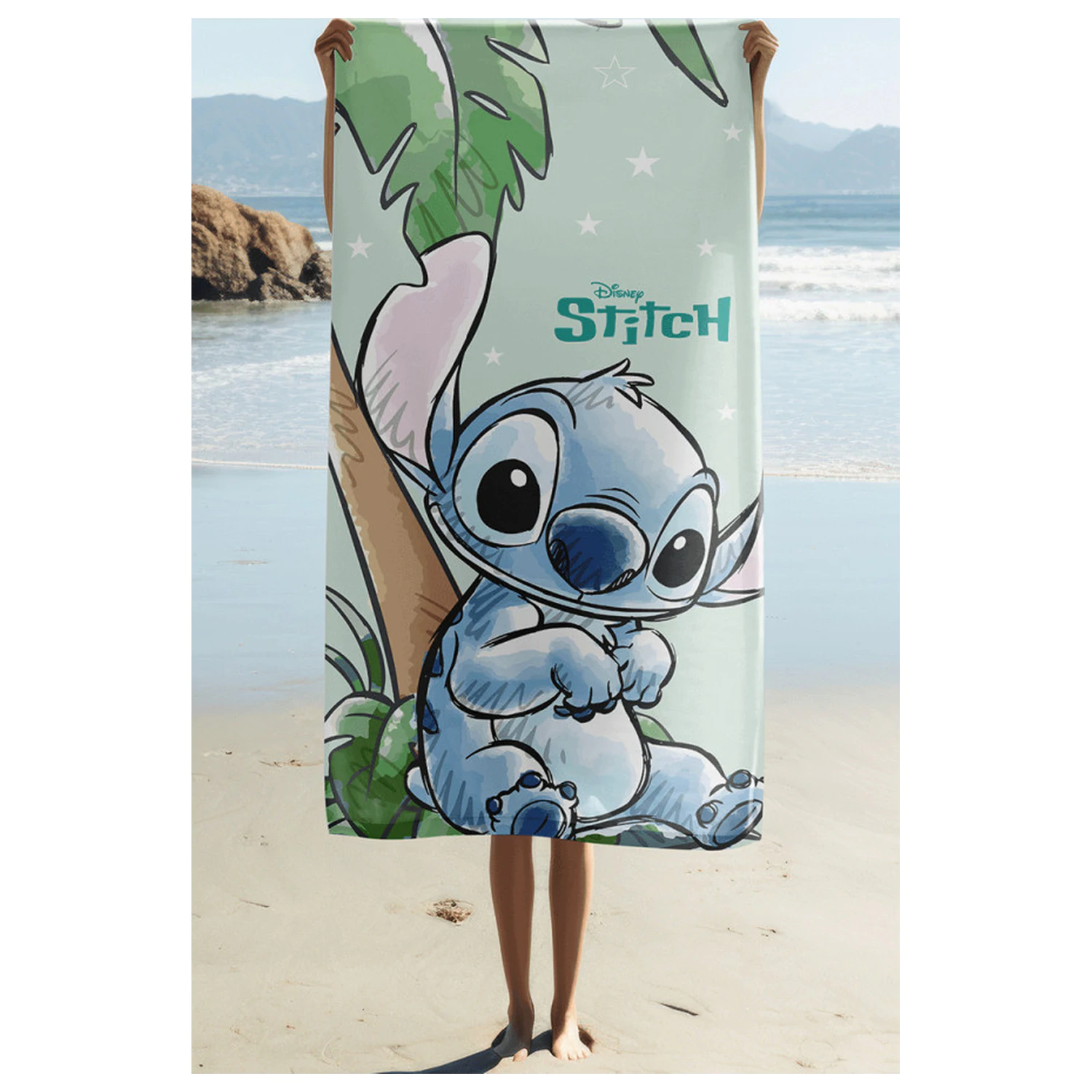 Stitch Tropical Cutie uterák 70x140cm produktová fotografia