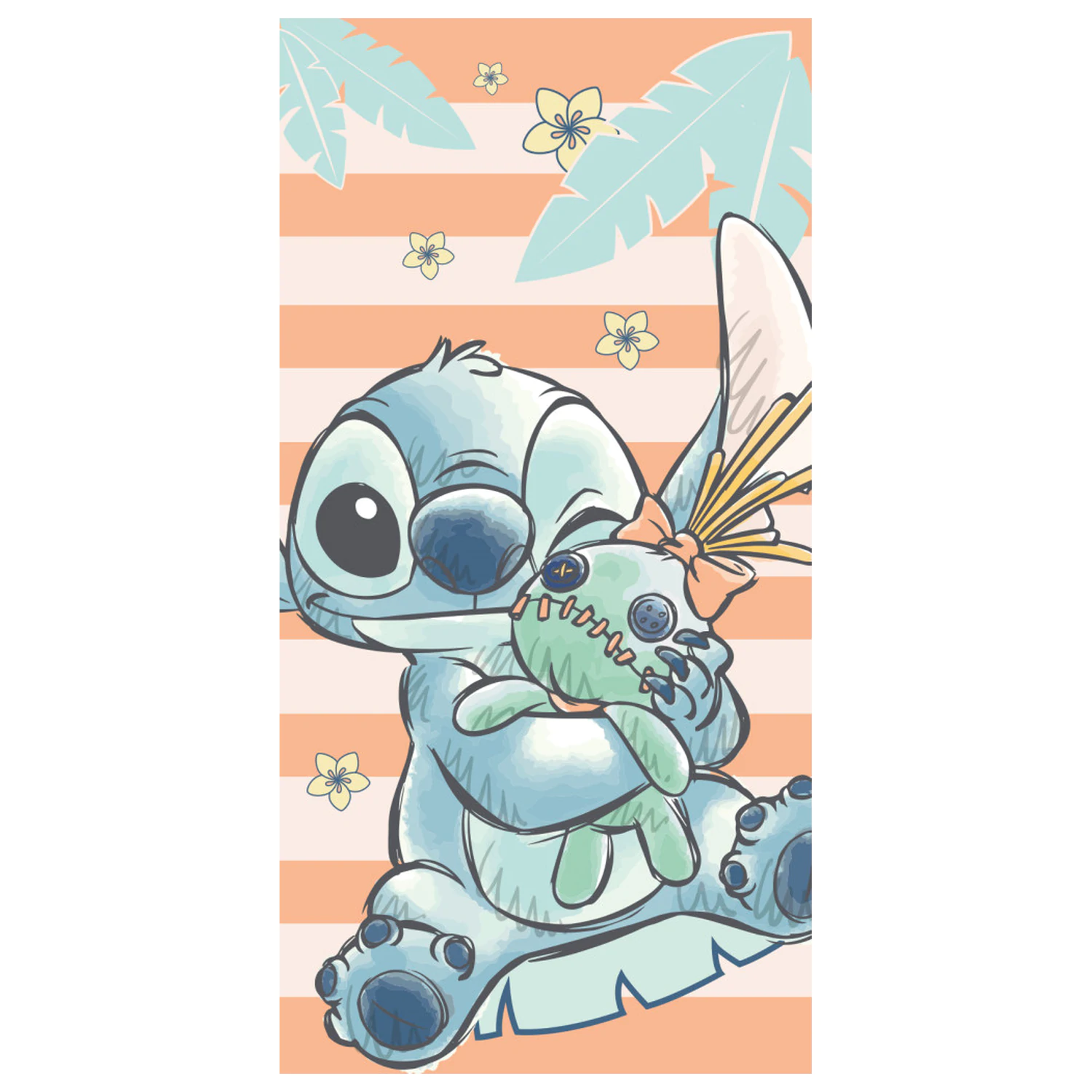 Stitch Tropical Hugs Uterák 70x140cm produktová fotografia
