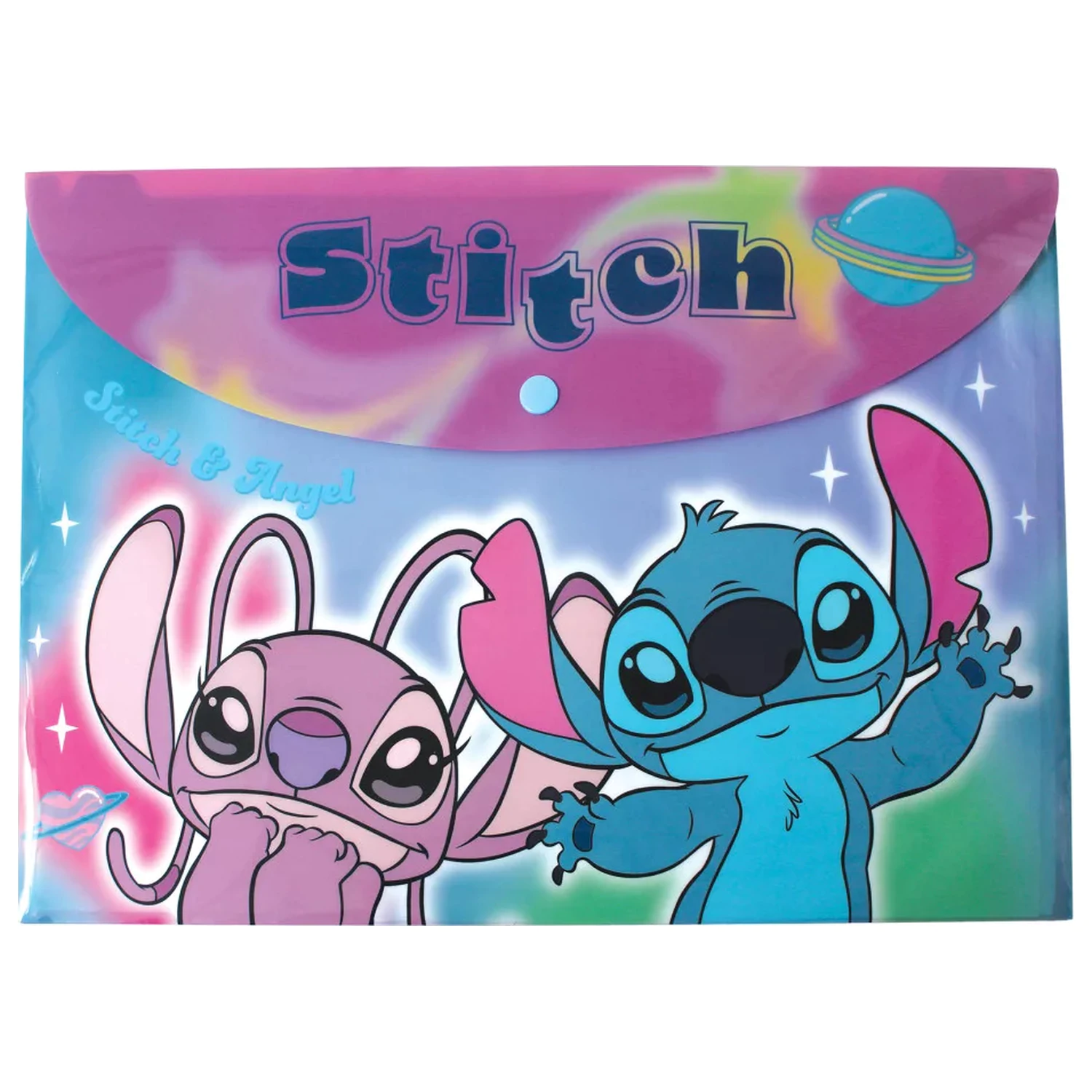 Stitch Universe peňaženka na dokumenty A4 produktová fotografia