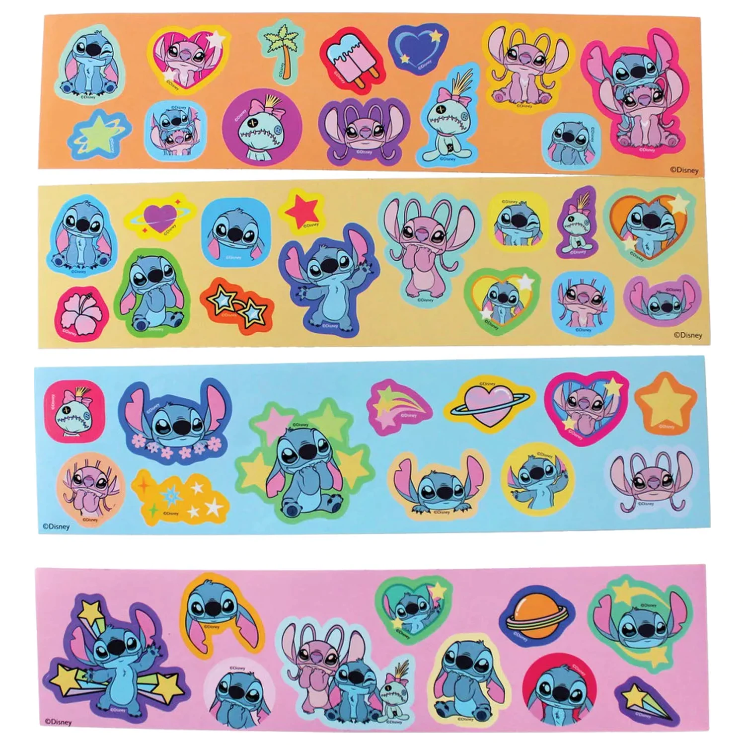 Stitch Universe album na nálepky s 50 nálepkami produktová fotografia